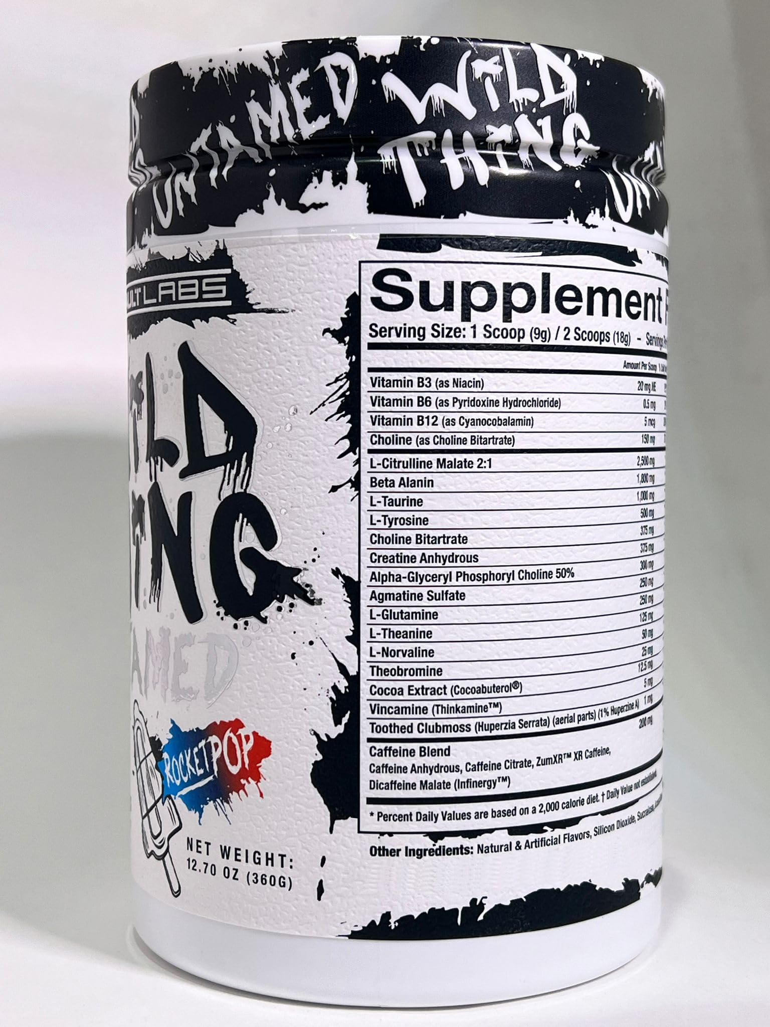 Assault Labs Wild Thing Pre Workout Powder Blend of Di-Citrulline Malate,Beta Alanine Assault LabsAu supplements