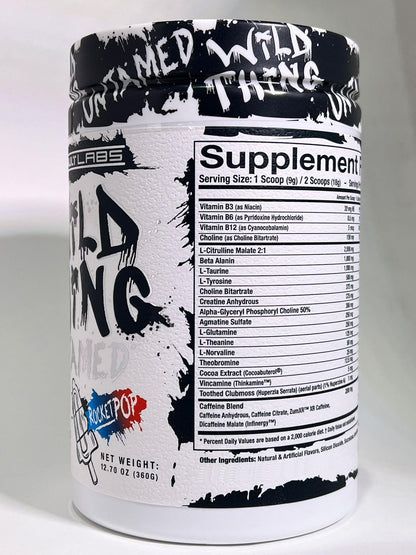 Assault Labs Wild Thing Pre Workout Powder Blend of Di-Citrulline Malate,Beta Alanine Assault LabsUS supplements