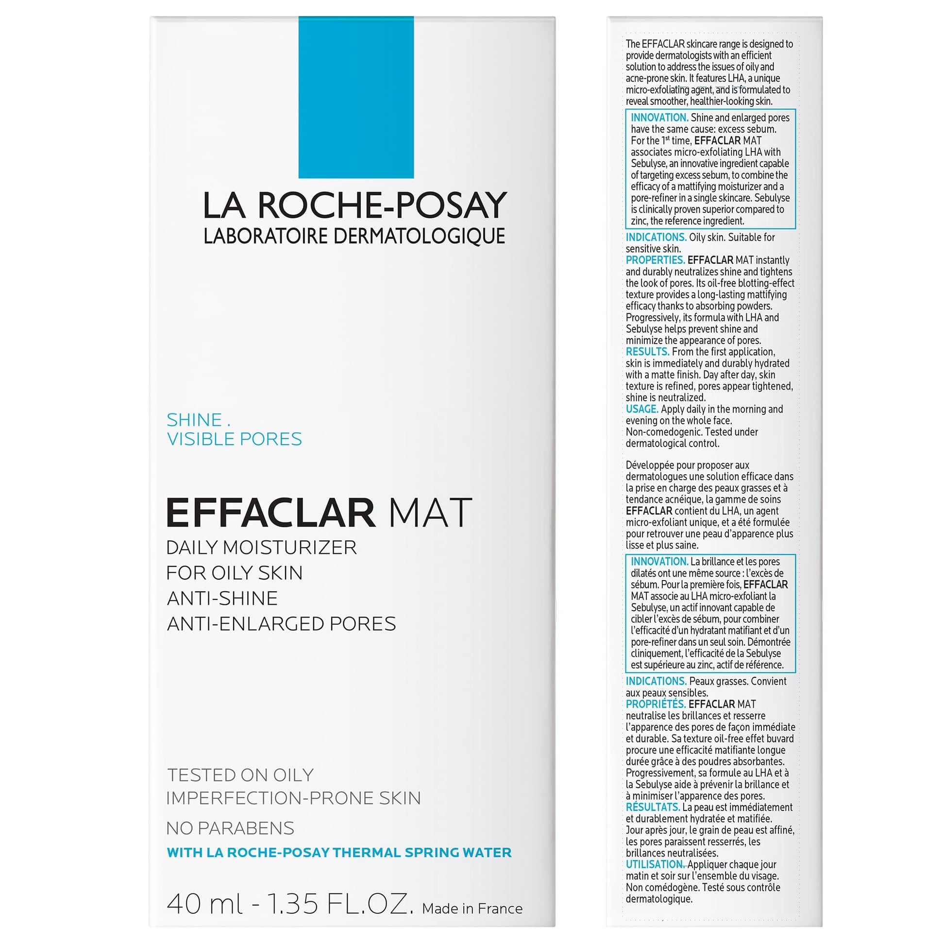 La Roche-Posay Mat Oil-Free Mattifying Moisturizer La Roche-PosayAu supplements