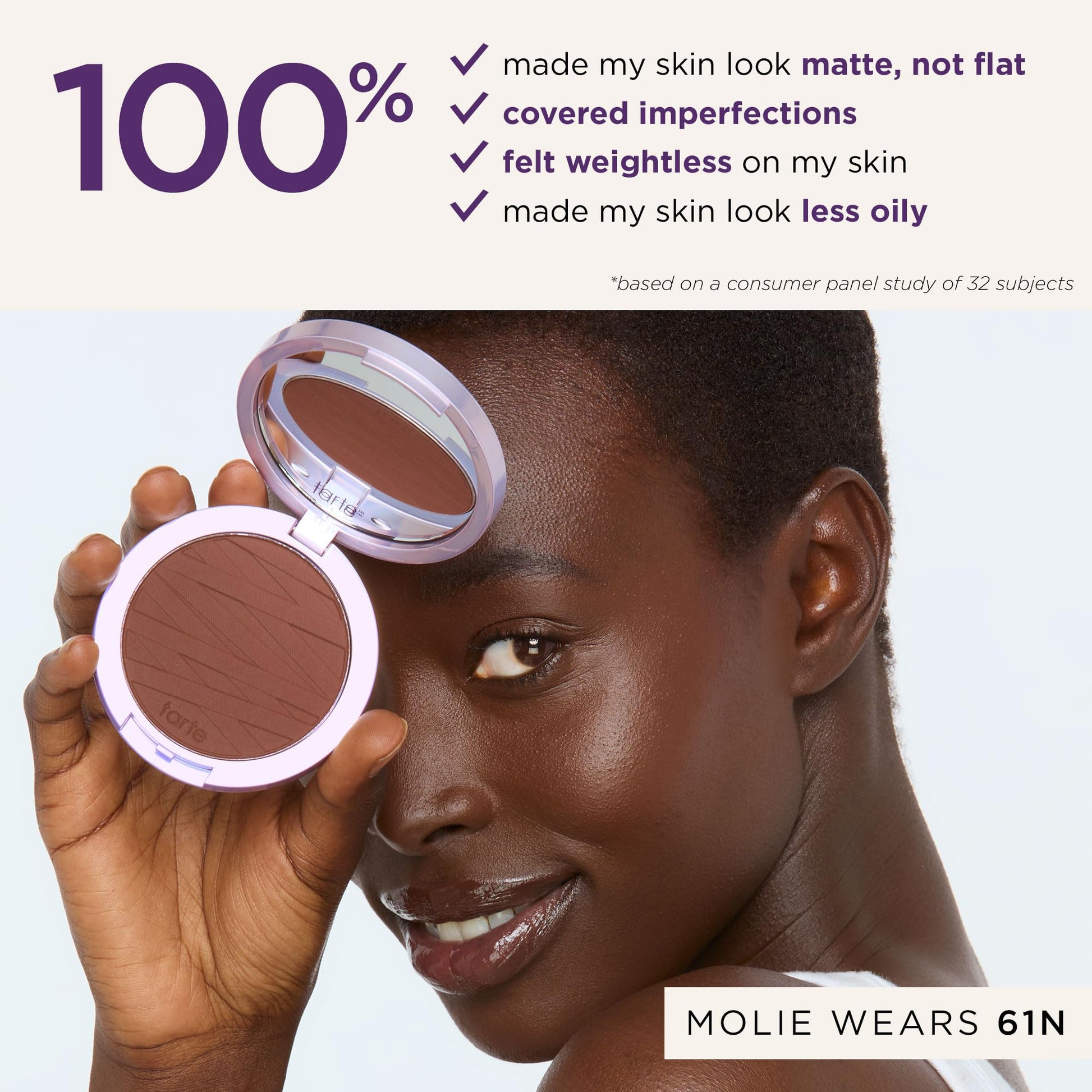 tarte face tape pressed powder – Medium-Coverage Waterproof Powder, Hyaluronic Acid & Peptides to Smooth & Set Makeup, Lightweight, Vegan & Cruelty-Free, full size, 20S light sand tarteAu supplements