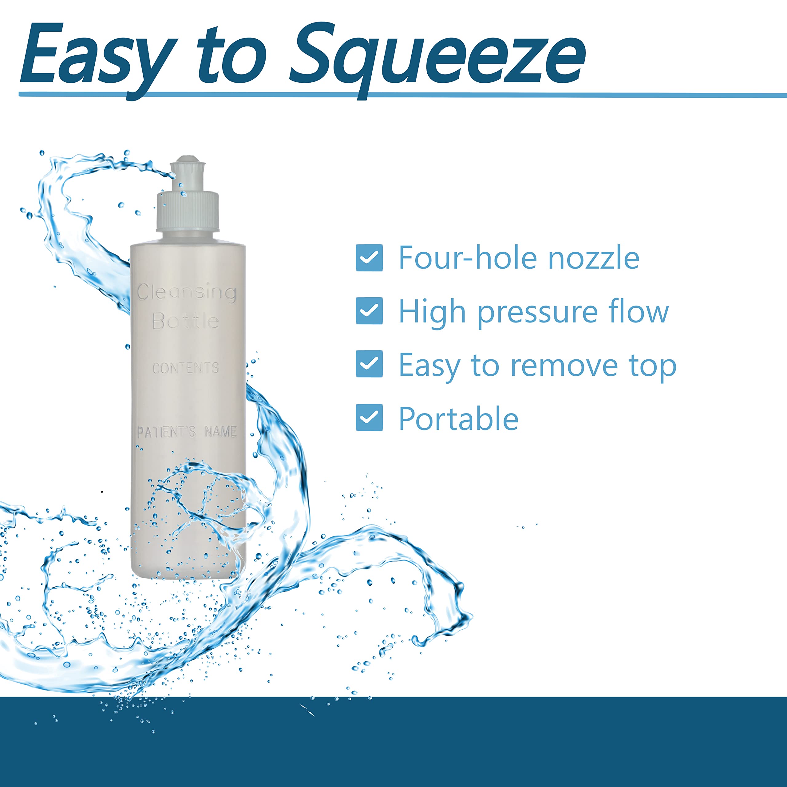 Perineal Squirt Bottle [4 Pack] Refillable Postpartum Lavette Cleansing Irrigation Peri Wash Bottle Easy GlideAu supplements