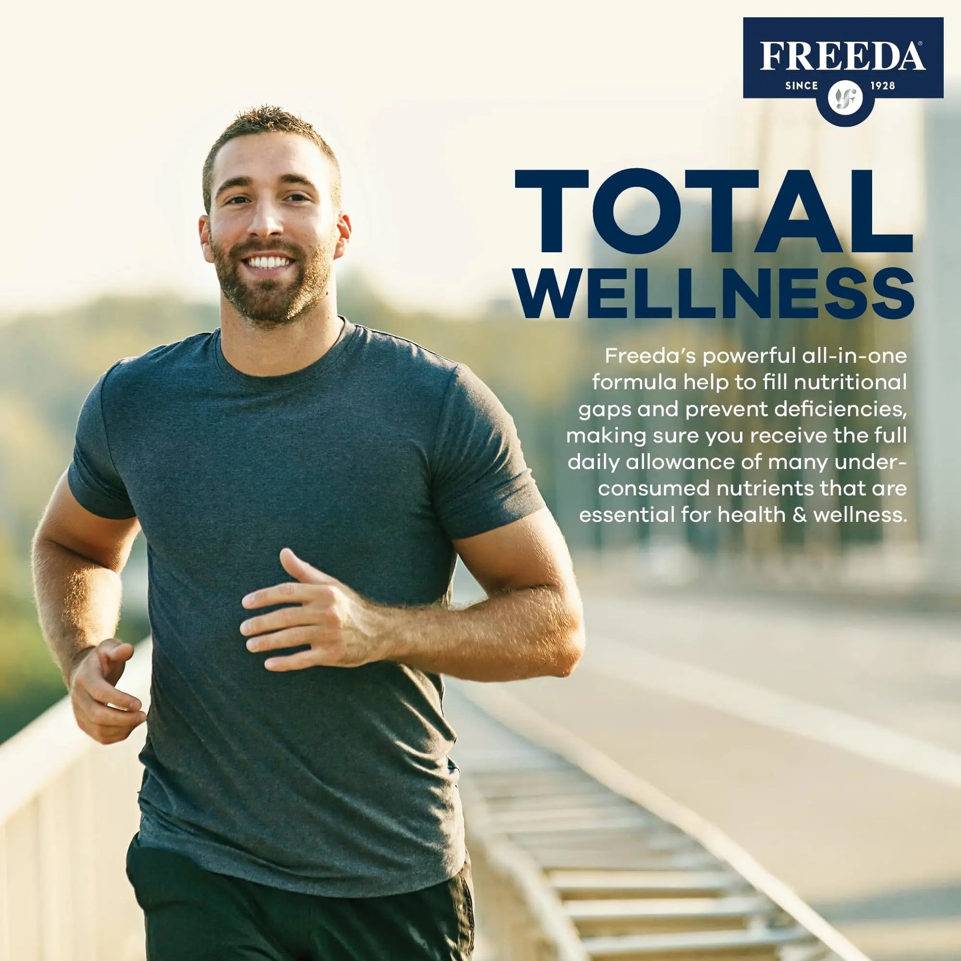 FREEDA Ultra Multivitamin Capsules – High-Potency Daily Supplement for Men & Women – Iron-Free – 120 Count – Kosher Certified FREEDAAu supplements