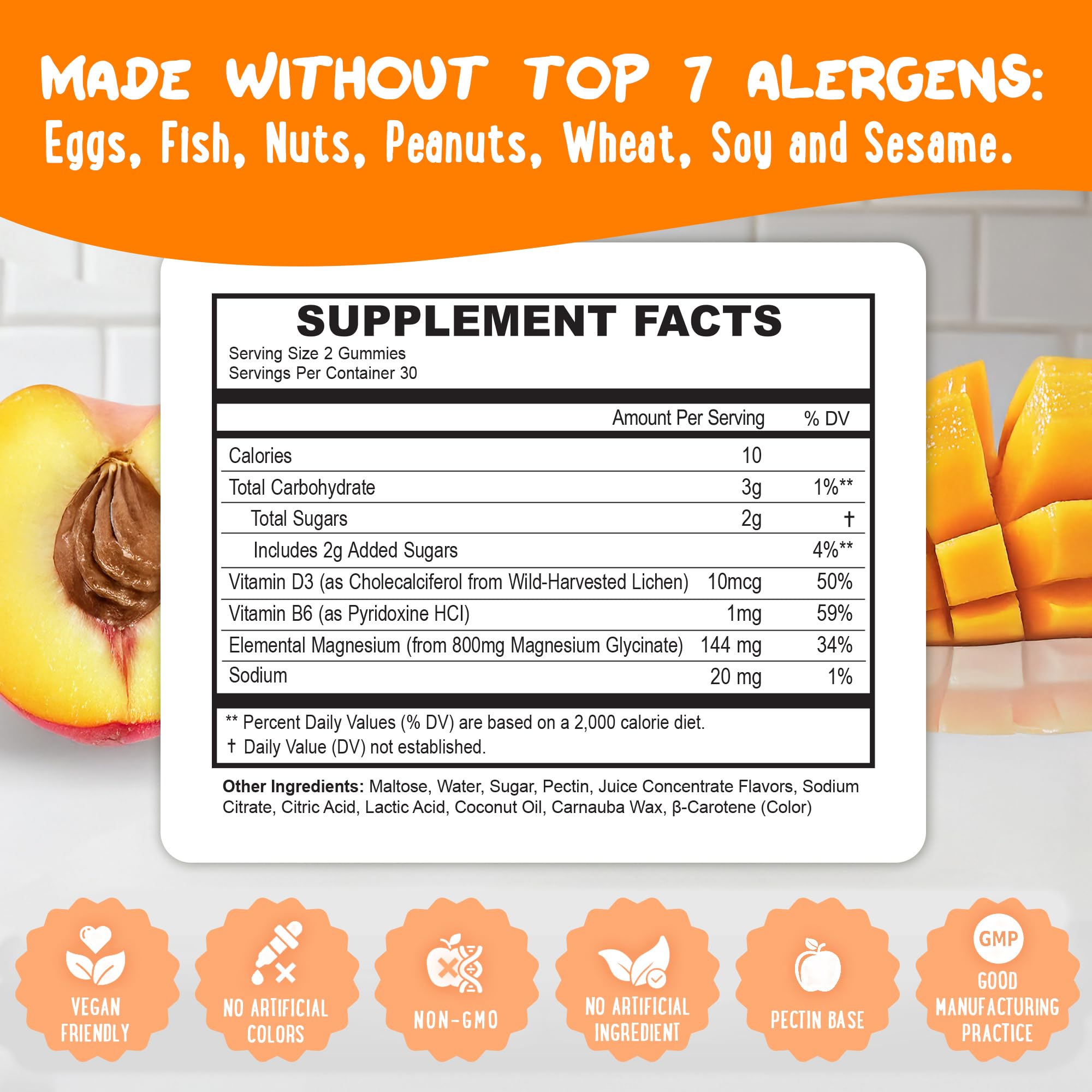 Center-Filled Magnesium Glycinate Gummies 400MG - High Absorption for Kids, Teens & Adults - Supplement for Sleep, Calm & Muscle Relaxation with B6 & D3 - Gluten Free & Vegan Friendly - 60 Count OH MY CHEWYAu supplements
