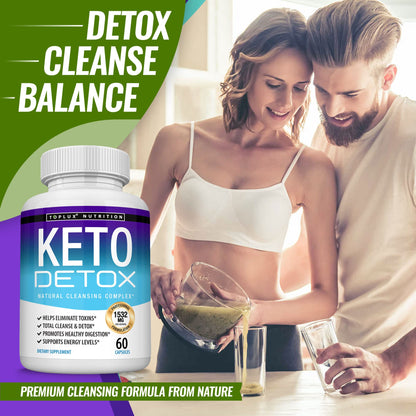 Toplux Keto Detox Pills Advanced Cleansing Extract – 1532 Mg Natural Acai Colon TopluxUS supplements
