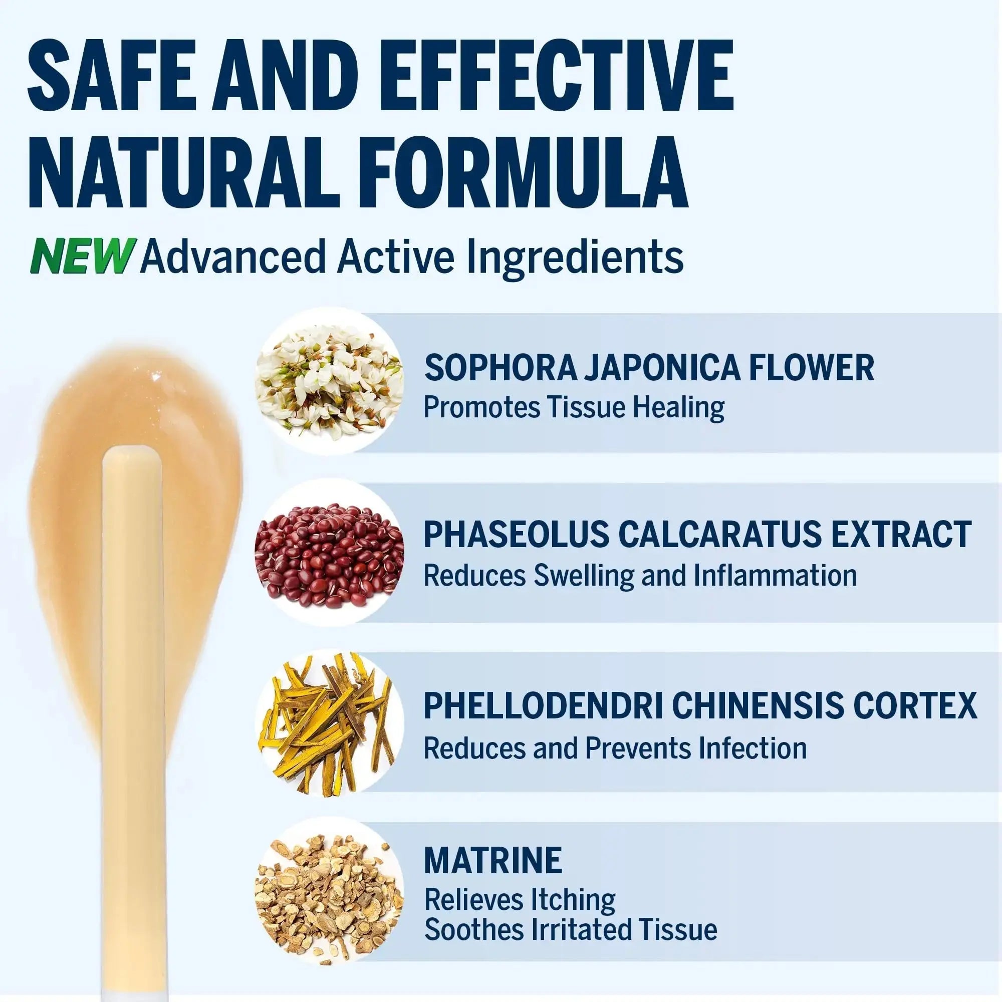 Ariella Hemorrhoid Treatment Suppository Gel: Natural & Herbal - Relieve Itching Burning Discomfort - Internal Relief - New Rounded Applicator - Nighttime Use (Pack of 6) AriellaAu supplements