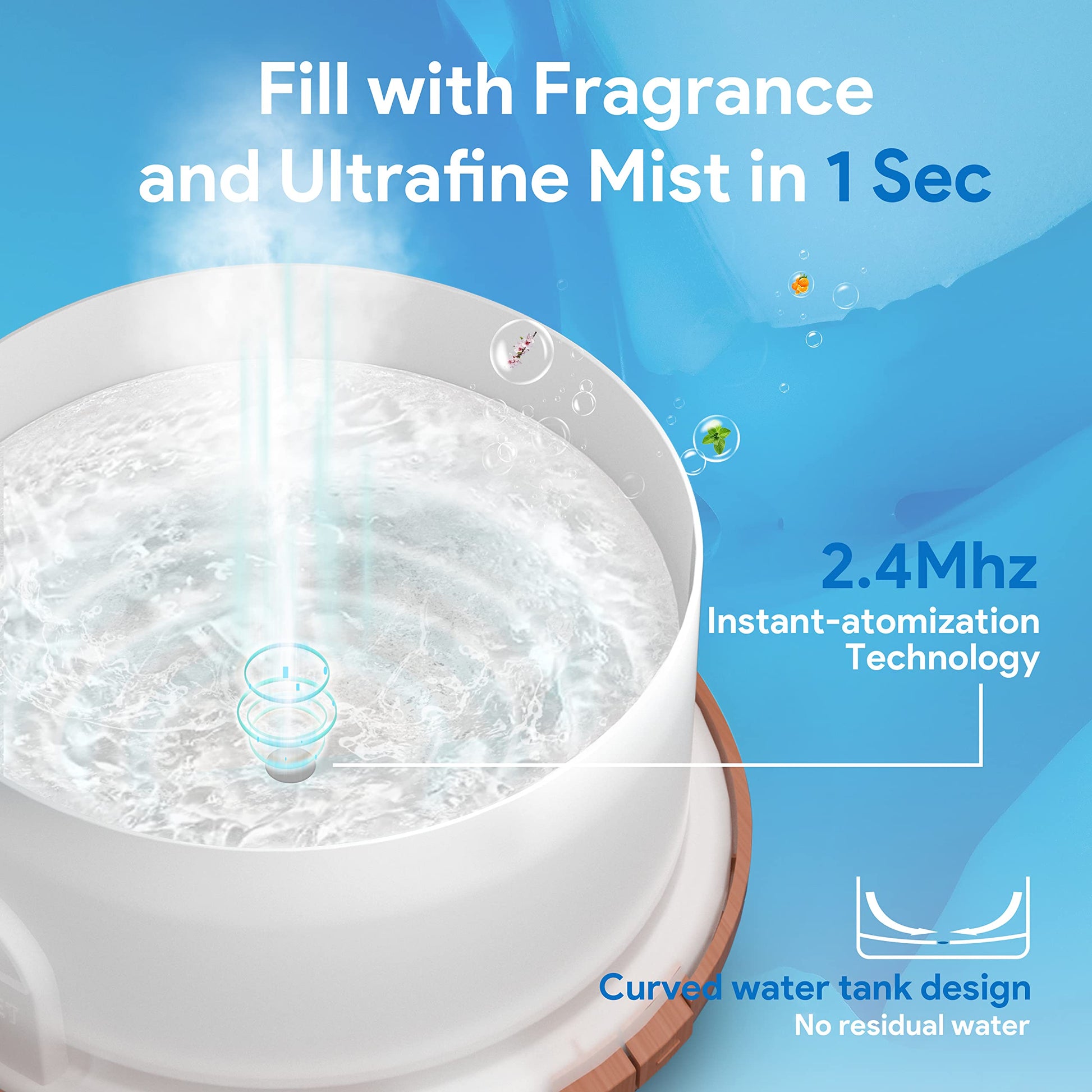 ASAKUKI 500ml Premium, Essential Oil Diffuser with Remote Control, 5 in 1 Ultrasonic Aromatherapy Fragrant ASAKUKIAu supplements