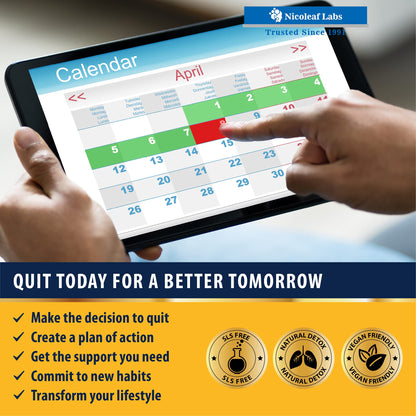 Smoker's Cleanse - Quit Smoking Aid & Respiratory Support - Made in USA NICOLEAF LABSUS supplements