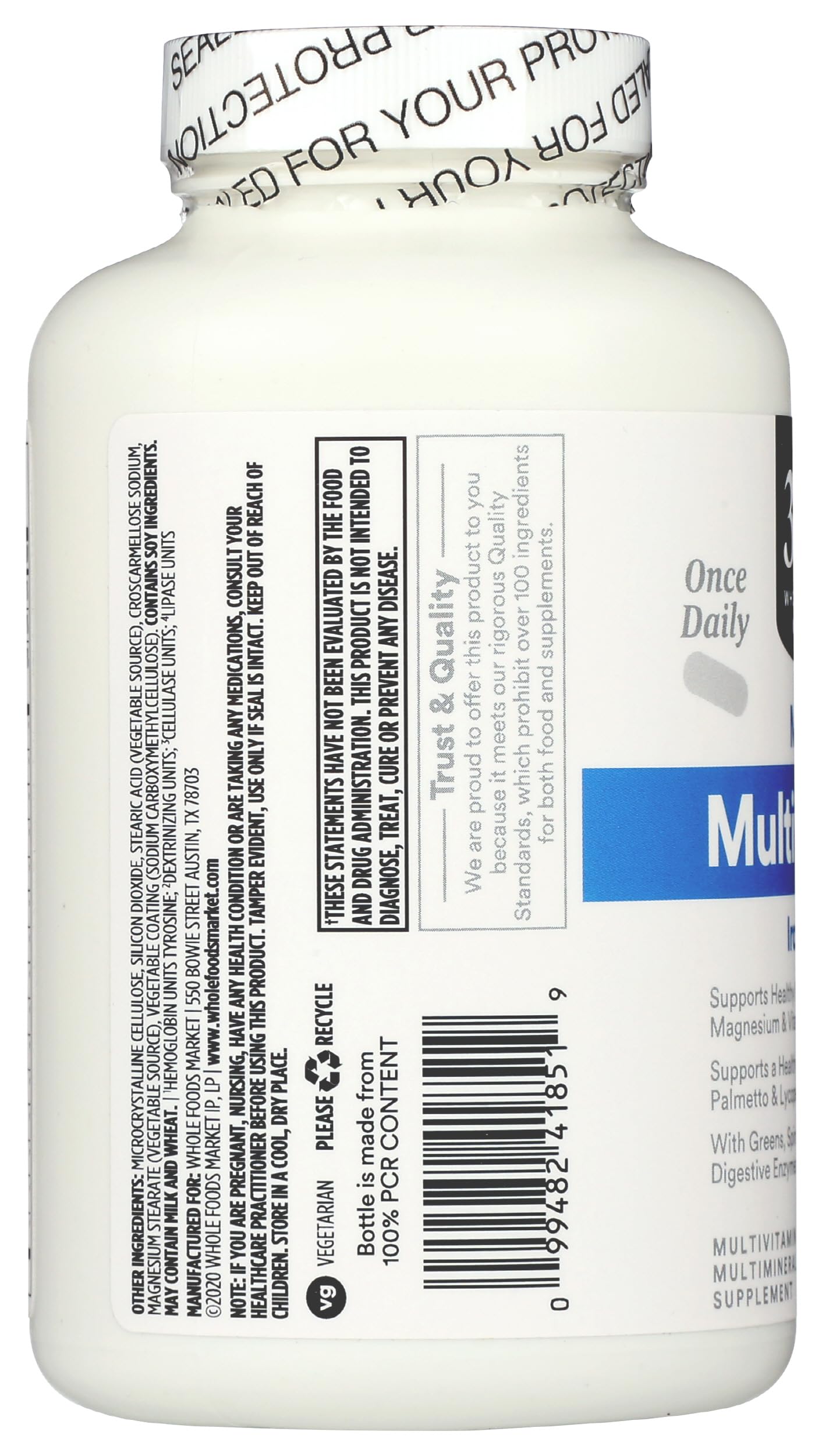 365 by Whole Foods Market, Men's One Daily Multivitamin Tablets, 180 Count 365 by Whole Foods MarketAu supplements