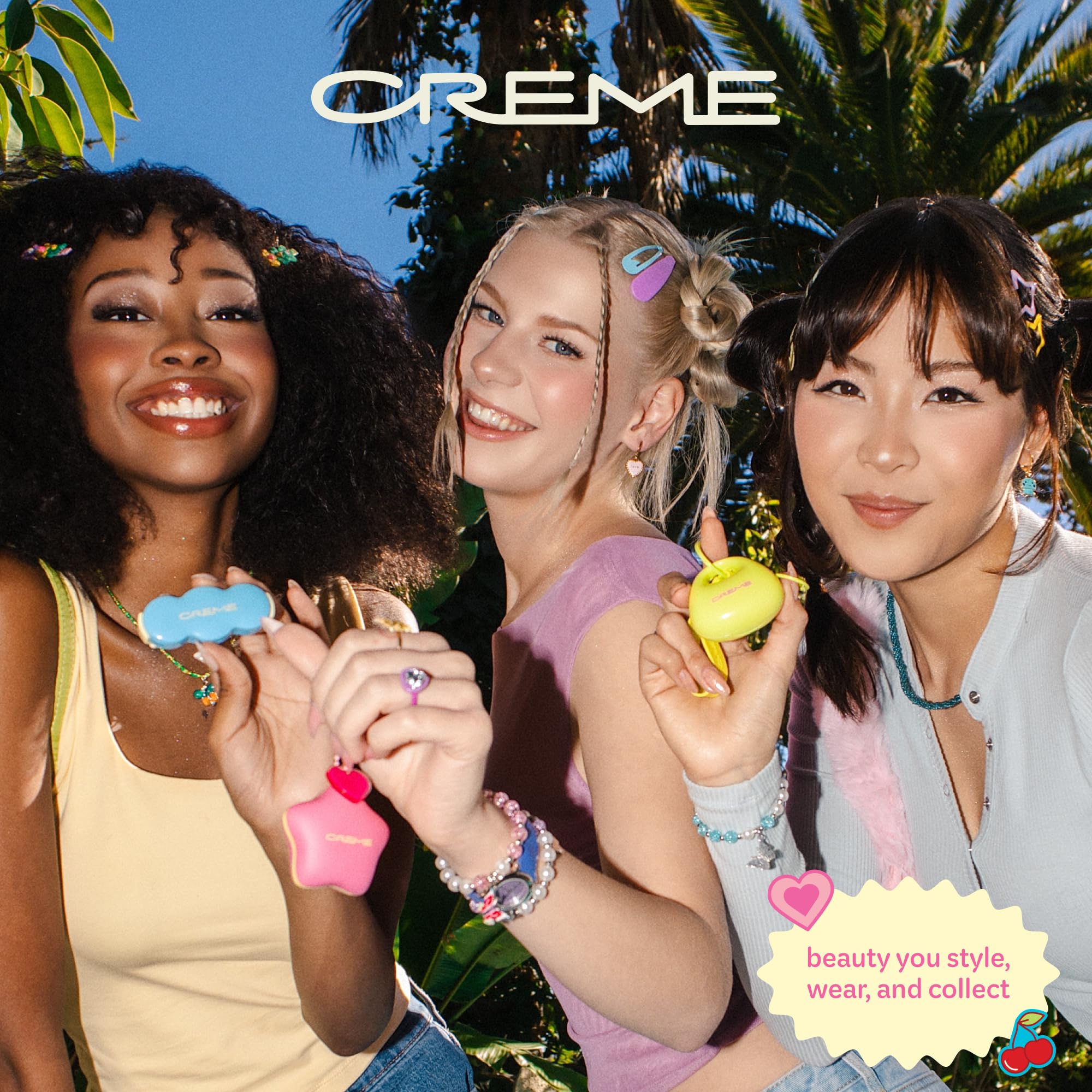 The Crème Shop Shimmer Pop Clip-On Lip Gloss | Korean Makeup, Cute Clip Accessory, Hydrating, Non-Sticky, Shea Butter, Hyaluronic Acid, Vitamine E- Gravity Glow The Crème ShopAu supplements