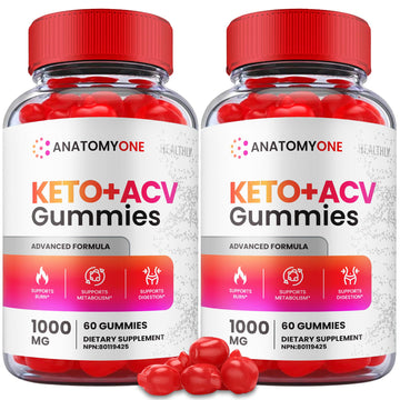 (2 Pack) Anatomy One Keto Gummies, Anatomy One Keto Acv Gummies, Anatomyone Keto HealthlyAu supplements