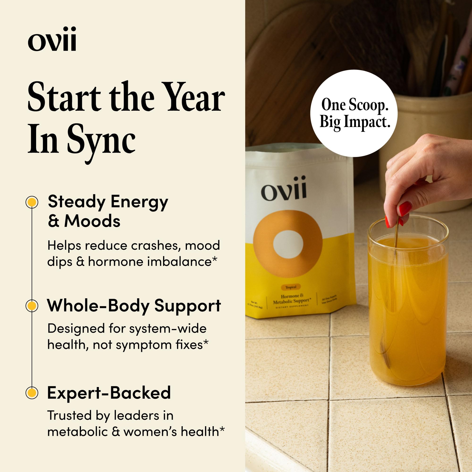 Ovii Metabolic Support for Women – Reducose® White Mulberry with Myo-Inositol & D-Chiro Inositol 40:1 Blend – Hormone Balance, Glucose Support & Appetite Control Supplement – 30 Servings, Tropical OviiAu supplements