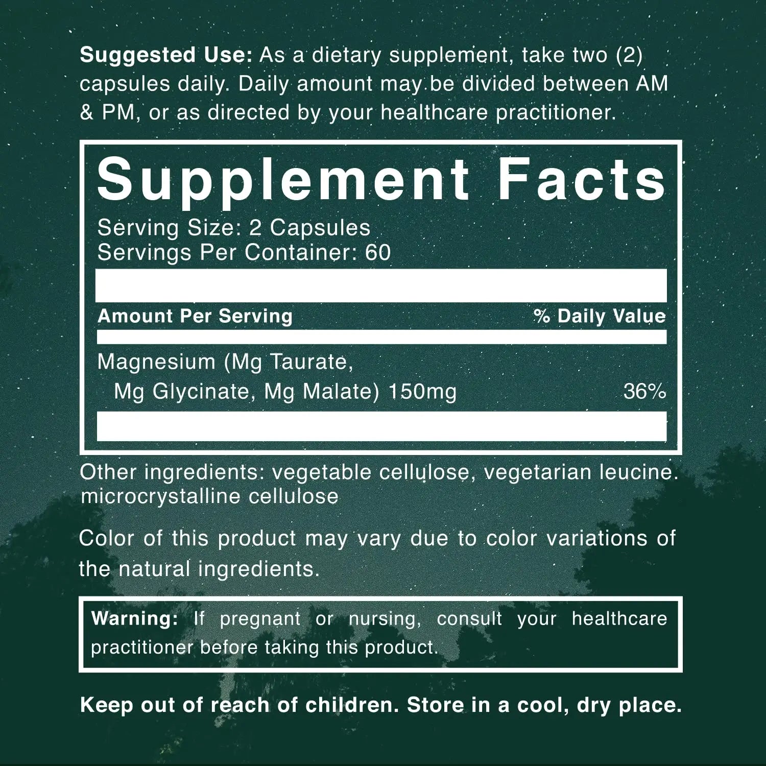 Natural Rhythm Triple Calm Magnesium Complex - 120 Capsules, Chelated Magnesium Glycinate, Taurate & Malate, High Absorption Supplement for Sleep, Stress, Muscle & Heart Support, Non-GMO, Vegan Natural Rhythmnz supplements