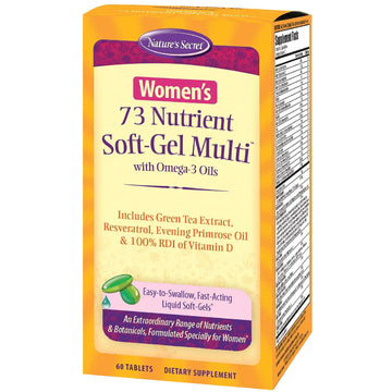 Nature's Secret Women's 73 Nutrient Soft-Gel Multi Vitamin, 60-Count Nature's SecretAu supplements