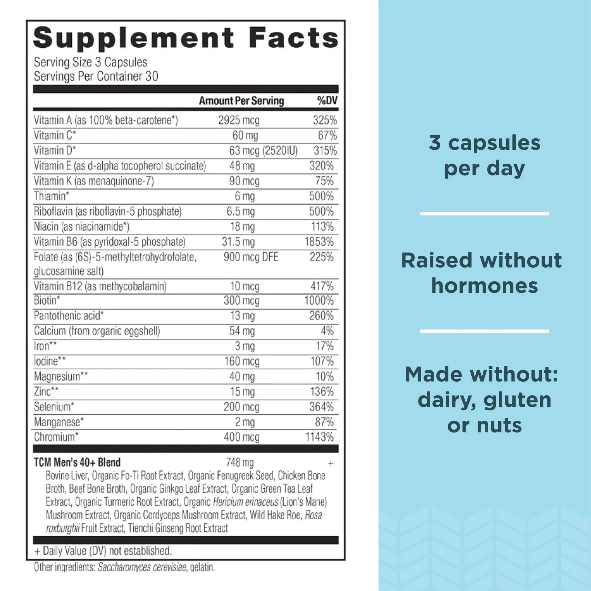 Ancient Nutrition Multivitamins for Men and Women, Age 40+ (90 Count) Ancient NutritionAu supplements