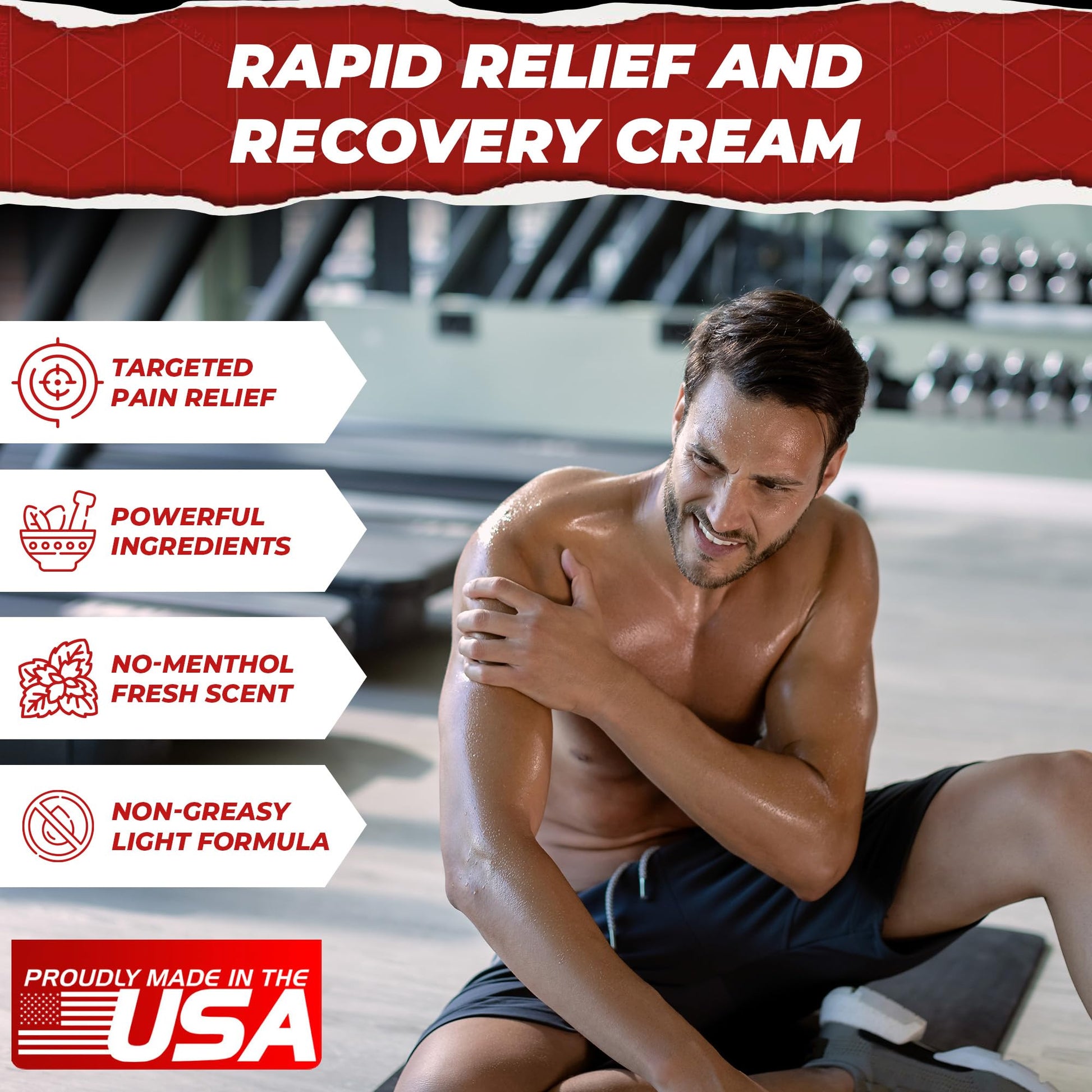 RESCUE PAIN RELIEF & RECOVERY Cream - All-in-One Solution for Back, Neck, Knee, Hand, Foot, and Shoulder Pain - Combines Power of Key Ingredients from Leading Pain Relief CreamProducts - 4 Ounces RESCUE PAIN RELIEF & RECOVERYAu supplements