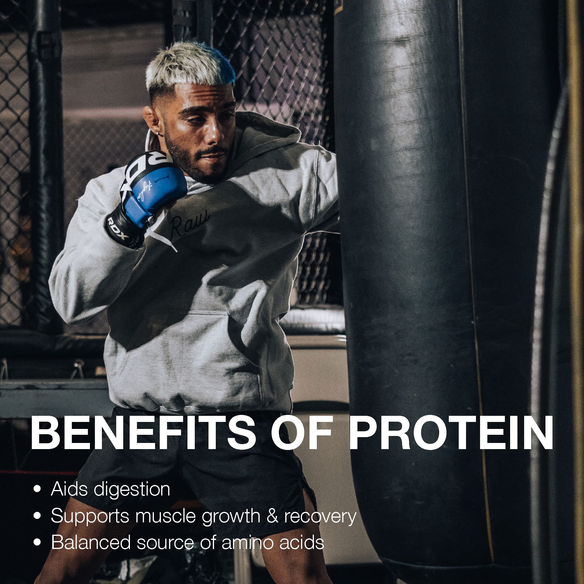 RAW Whey Isolate Protein Powder, Dark Chocolate - 100% Grass-Fed Sports Nutrition RAWUS supplements