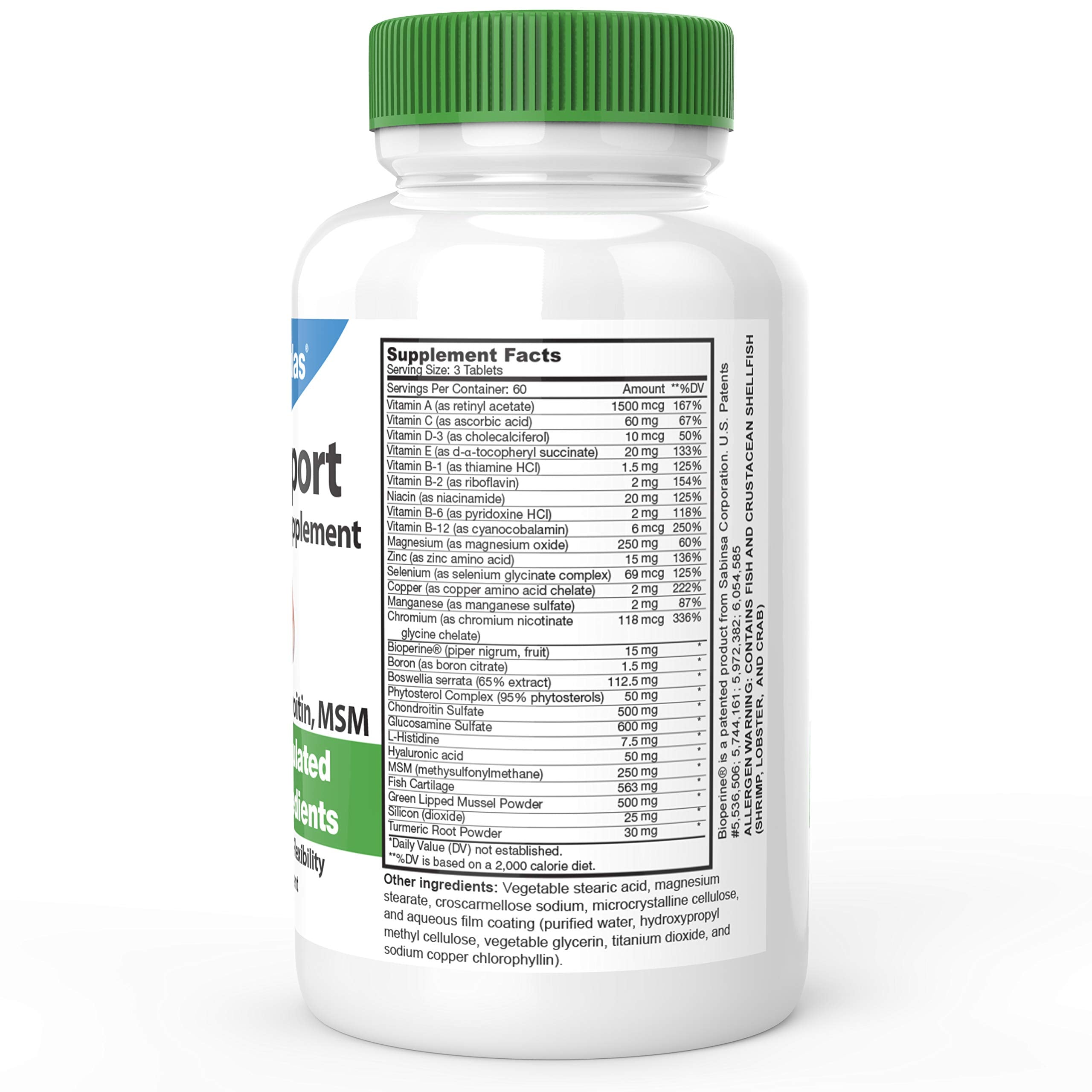 DrFormulas Joint Support Supplements for Men & Women | Glucosamine Chondroitin Msm, (Mendamine) 60 Day Supply DrFormulasAu supplements