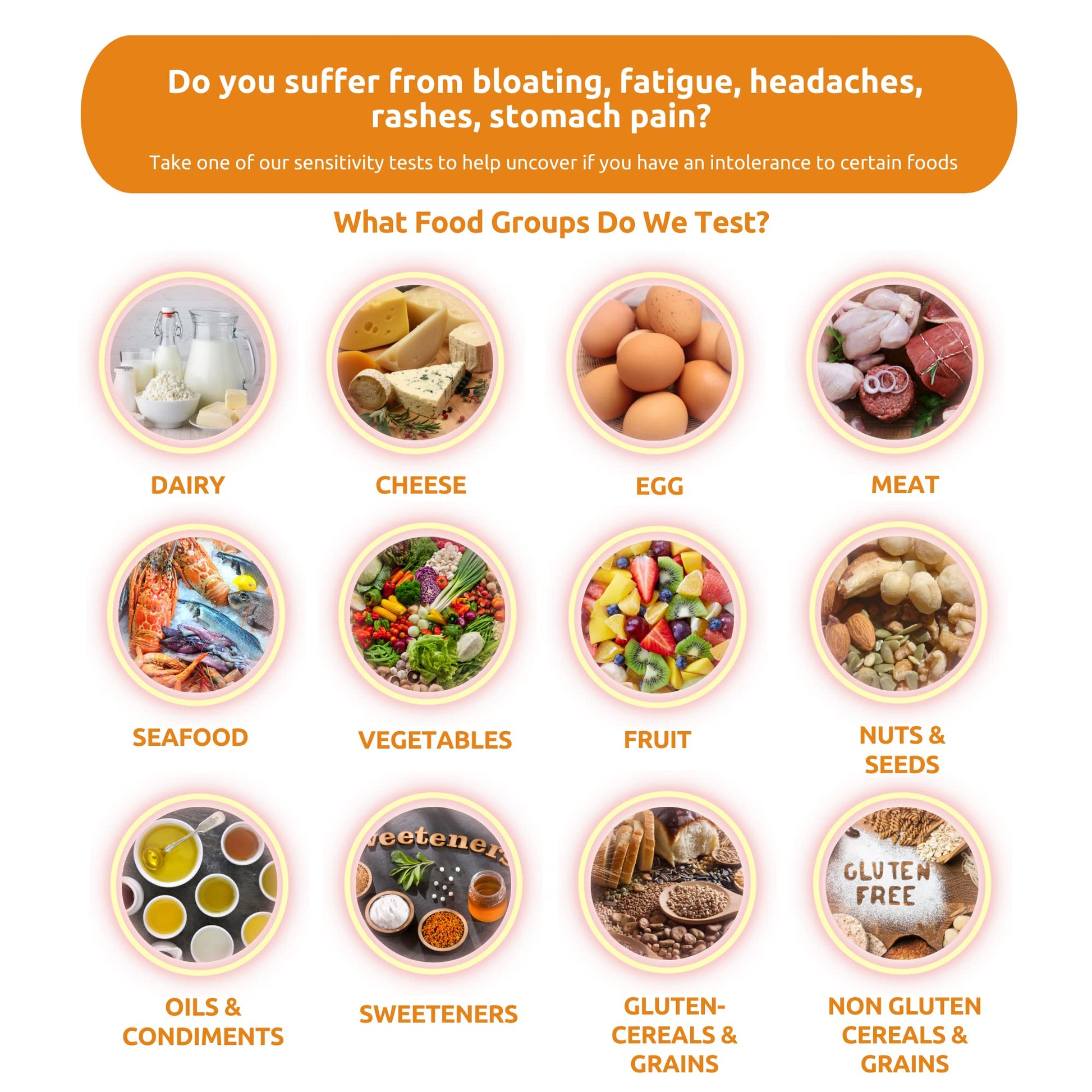 Simply Sensitivity Checks 900+ Items Food Sensitivity Test Kit for Adults – Foods & Non-Foods, Including Lactose, Gluten, Vitamins, Minerals, Gut Health & More – at-Home Food Intolerance Test Kit Simply Sensitivity ChecksAu supplements