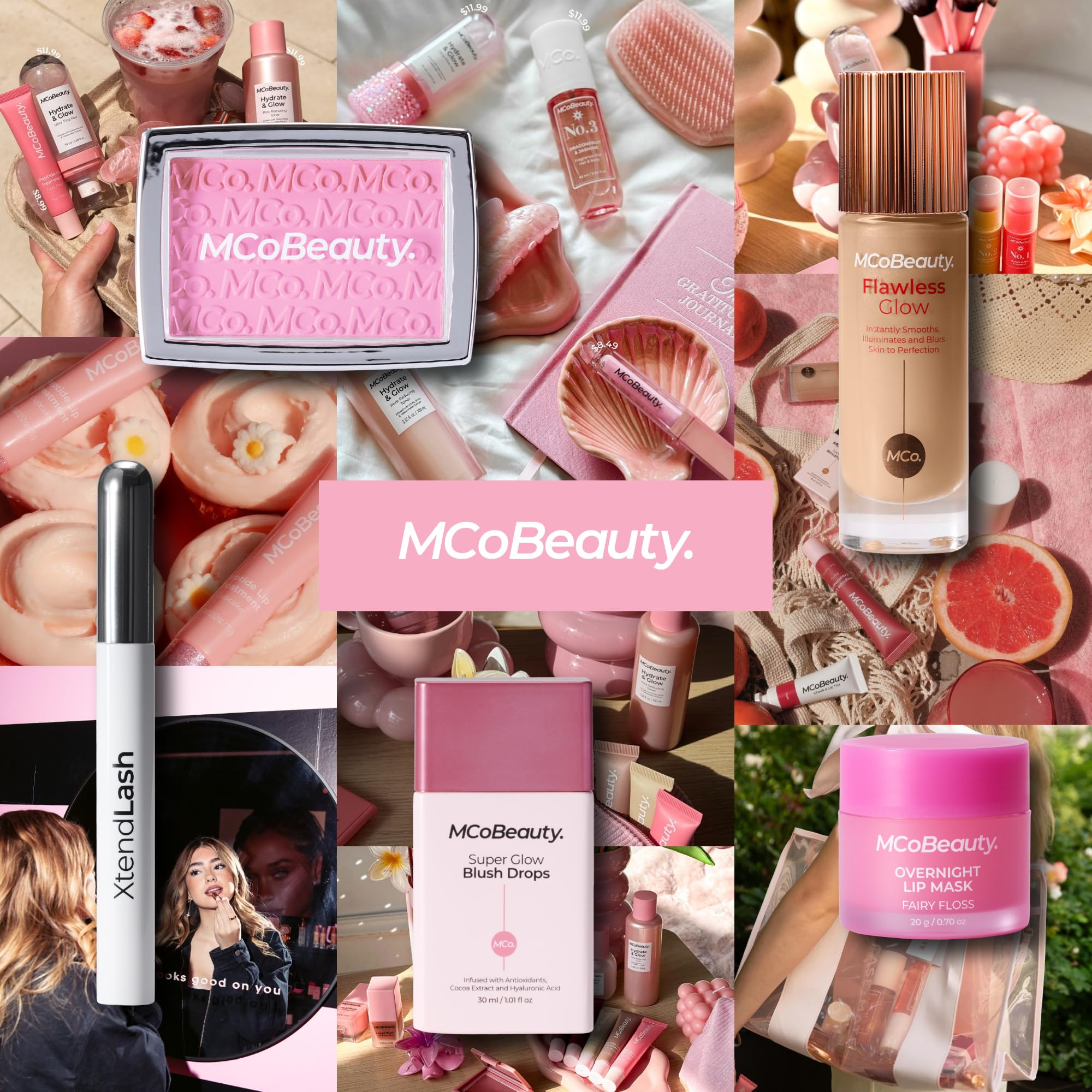 MCoBeauty - Super Glow Bronzing Drops - Effortless Face Tan with Shimmer Formula - Face Care, Bronze Drops - Contains Hyaluronic Acid, White Tea Extract, Cocoa Extract and More MCoBeautyAu supplements