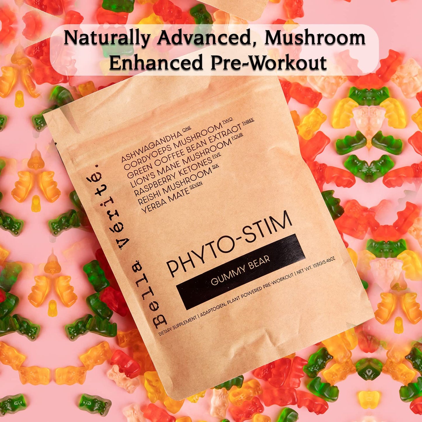 Bella Vérité Phyto Stim | Natural Pre Workout Powder | Yerba Mate and Ashwagandha Bella Vérité.US supplements