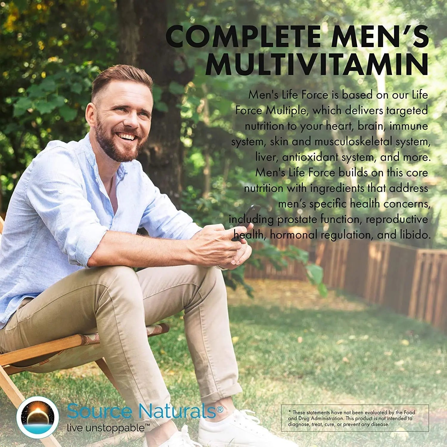 Source Naturals Men's Life Force Multiple Daily Multivitamin & Immune Health Supplement - 13 Essential Vitamins, Nutrients & Minerals - 180 Tablets Source NaturalsAu supplements
