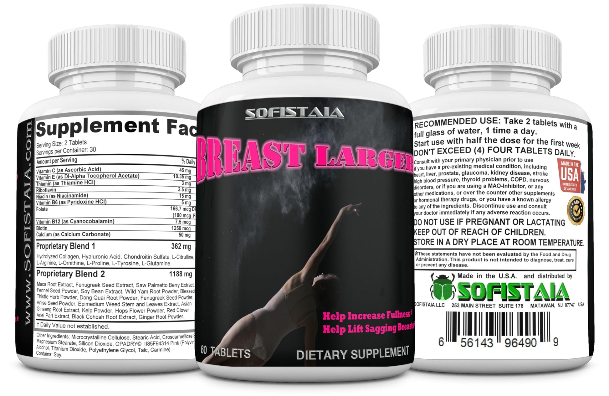 BEAUTIFYEM Breast Larger Breast Enhancement Formula with Natural Ingredients for Bigger Breast Growth and Firmness Pills BEAUTIFYEMAu supplements
