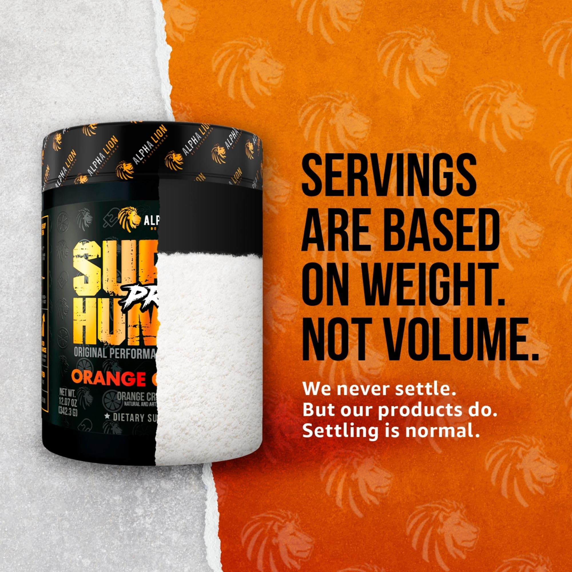 ALPHA LION Superhuman Pre Workout Powder, Beta Alanine, L-Taurine & Tri-Source ALPHA LIONAu supplements