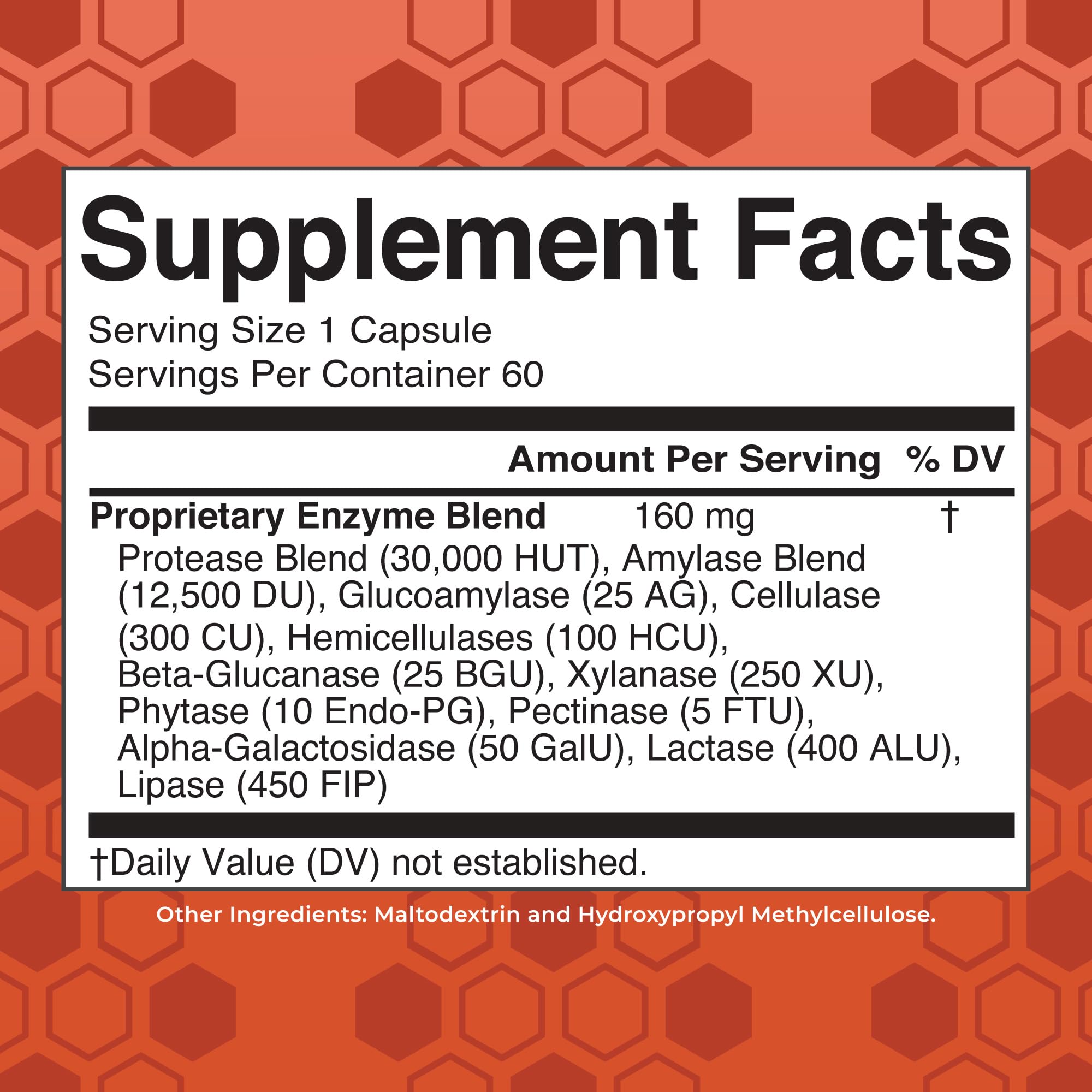 MaryRuth’s Gluten Digestive Enzymes | Up to 2 Month Supply | Proprietary Enzyme Blend | Vegan Pine-Based Capsules | Non-GMO | 60 Count MARYRUTH'SUS supplements