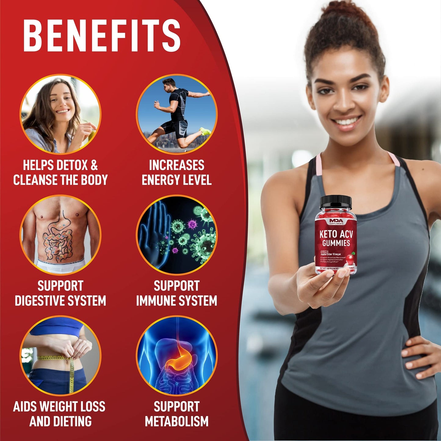 Keto ACV Gummies Advanced Weight Loss, Apple Cider Vinegar Gummies, ACV Keto Gummies MDA SupplementsUS supplements