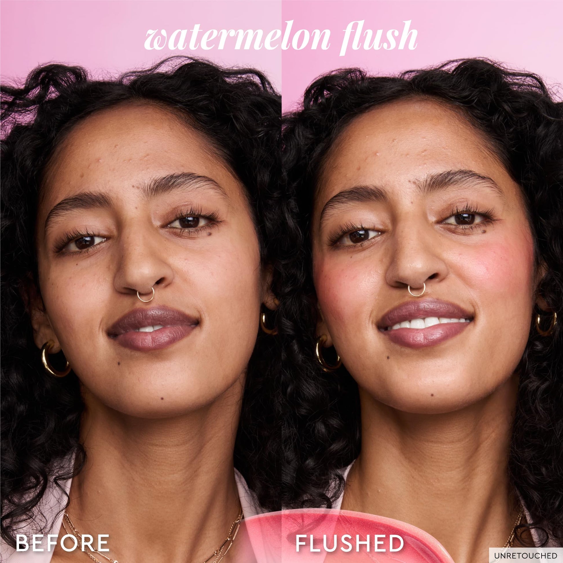 Glow Recipe Niacinamide Dewy Flush Tinted Liquid Blush Serum - Glowy Blush for Cheeks to Smooth, Hydrate & Brighten - Liquid Korean Makeup with Buildable Soft Pink Tint - Watermelon Flush (0.4 oz) Glow RecipeAu supplements