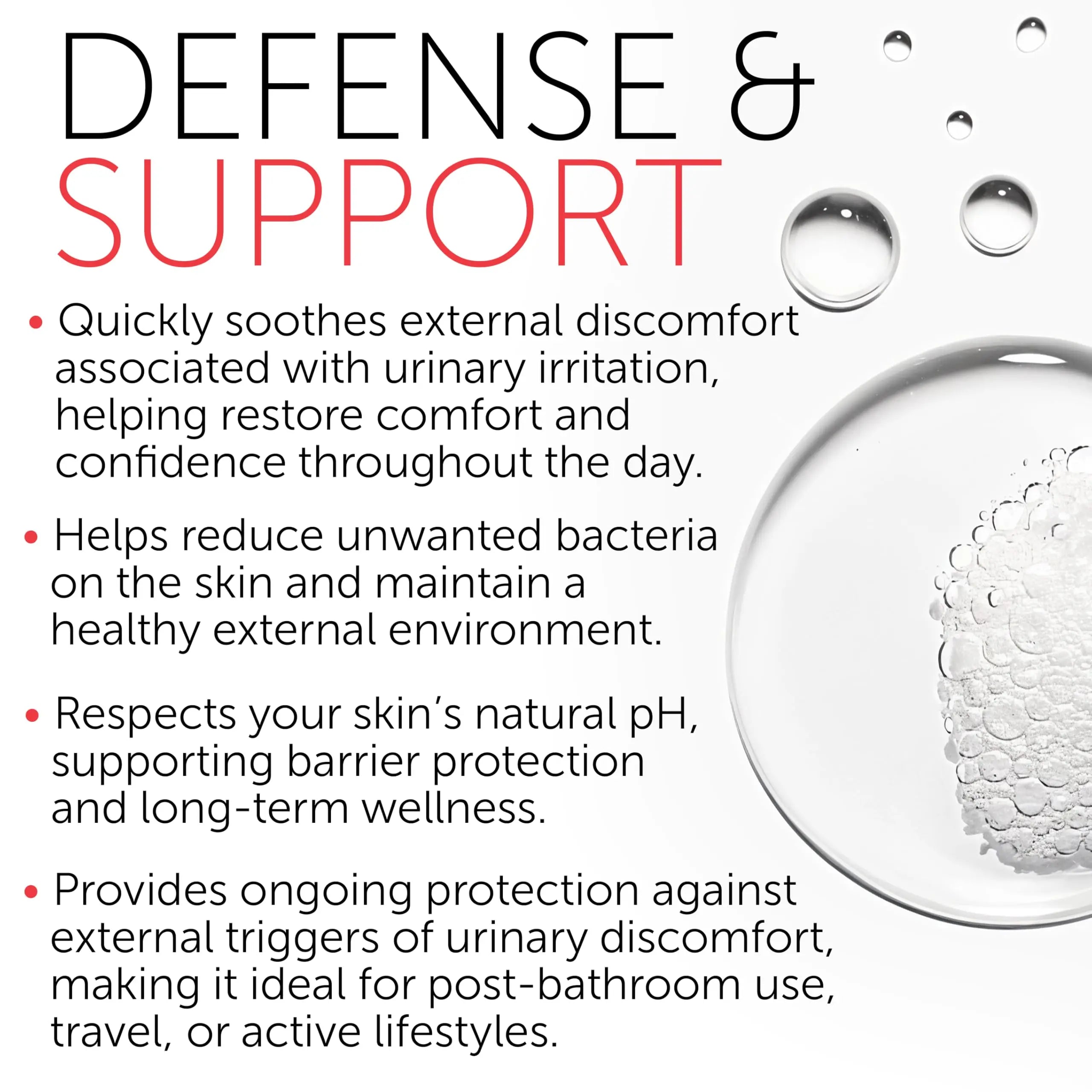 Feminine Spray | UTI Treatment for Women | UTI Defense & Intimate Odor Control | Daily Feminine Hygiene Spray | Eliminate Harmful Bacteria | Gentle, Safe, Travel-Friendly & pH-Balanced | 5.1 fl oz Terramed Just Think ComfortAu supplements