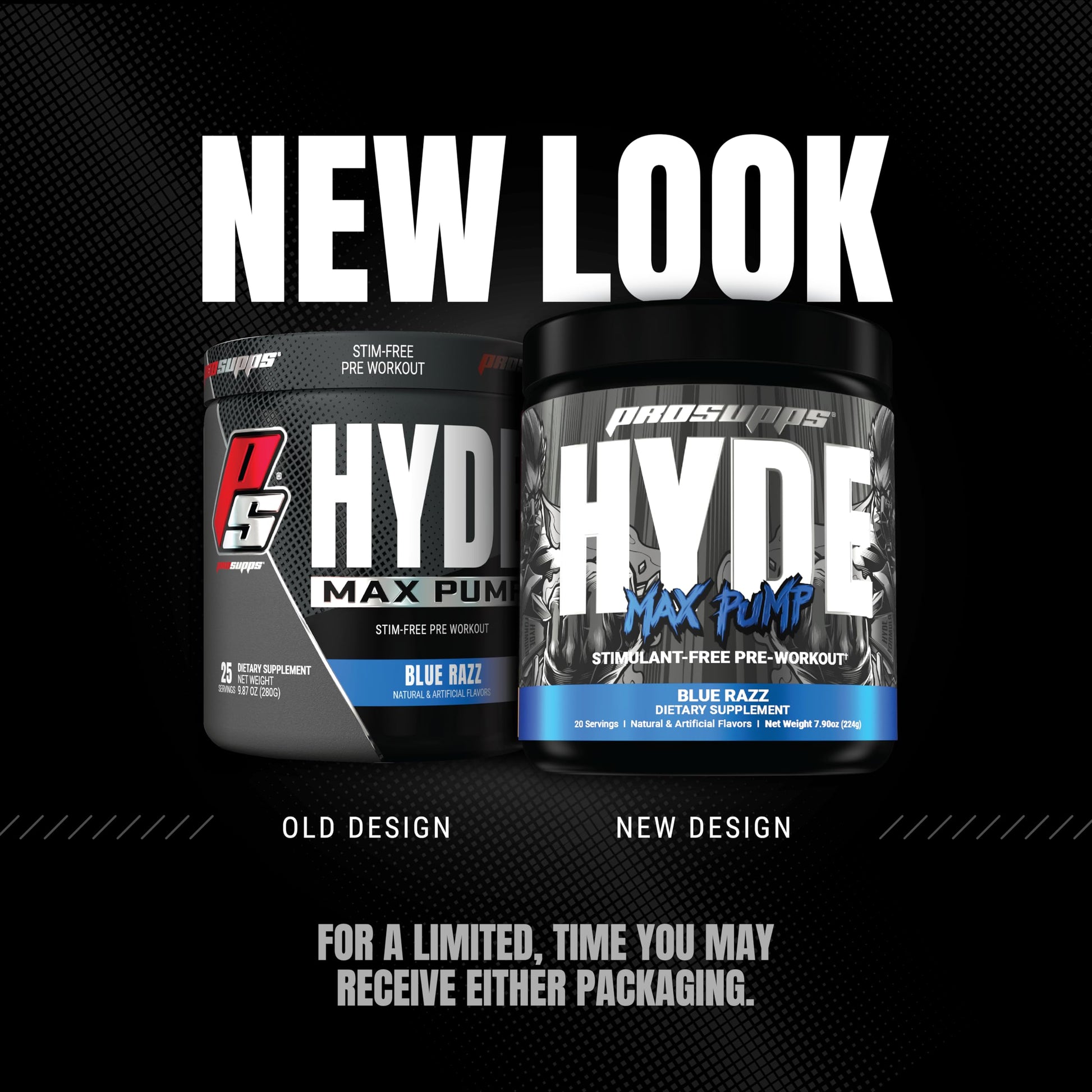 PROSUPPS Hyde Max Pump Pre Workout for Men and Women - Nitric Oxide Supplement PROSUPPSAu supplements