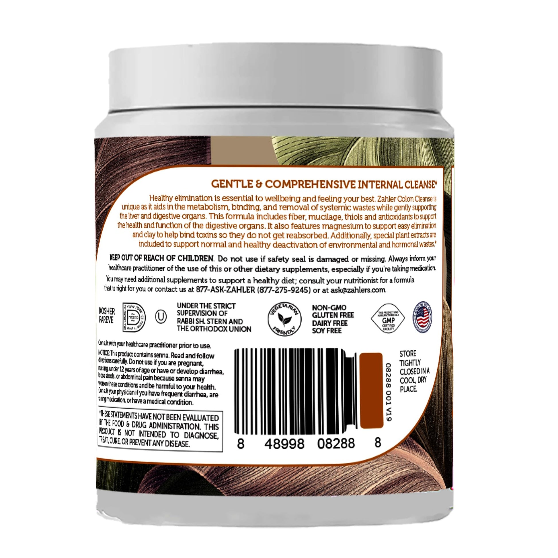 Zahler Colon Cleanse, 10 Day Detox and Gut Health Support, Intestinal Cleanse Supplement ZahlerAu supplements