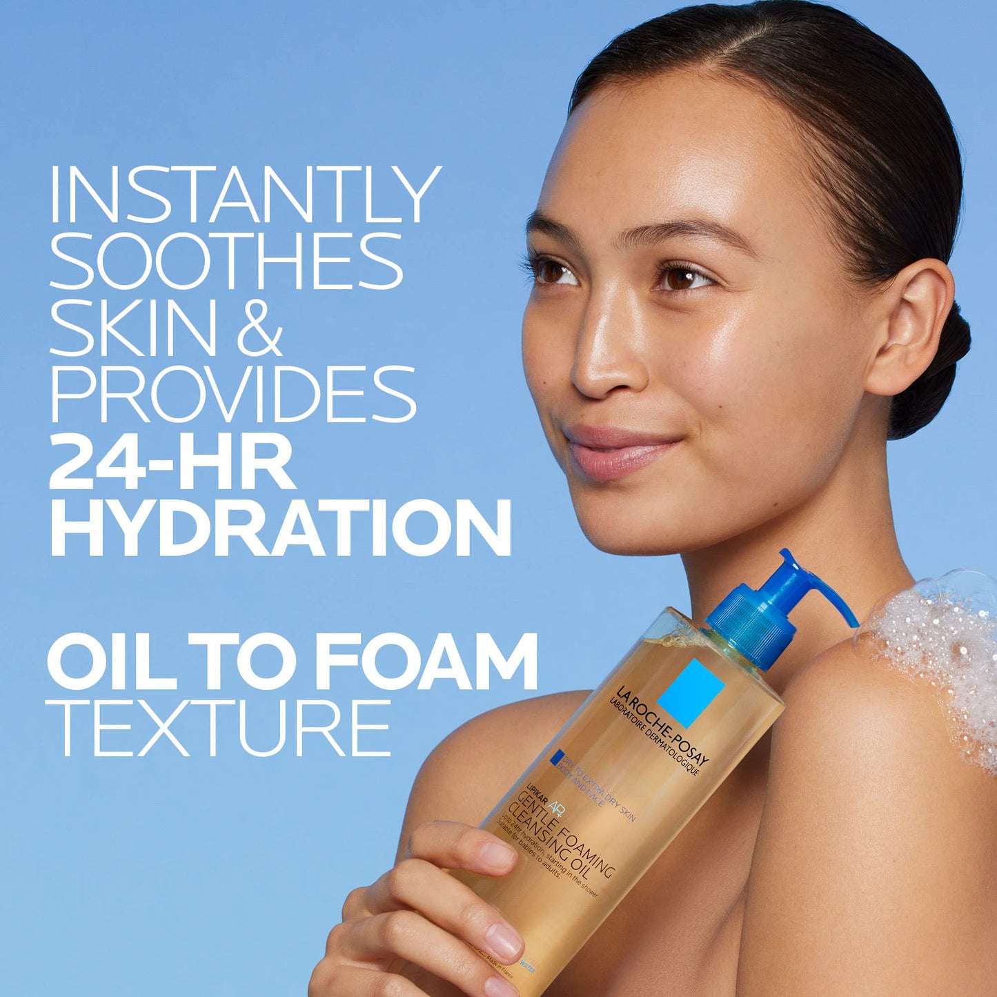 La Roche-Posay NEW Lipikar AP+ Gentle Foaming Cleansing Oil | Gentle Oil La Roche-PosayUS supplements