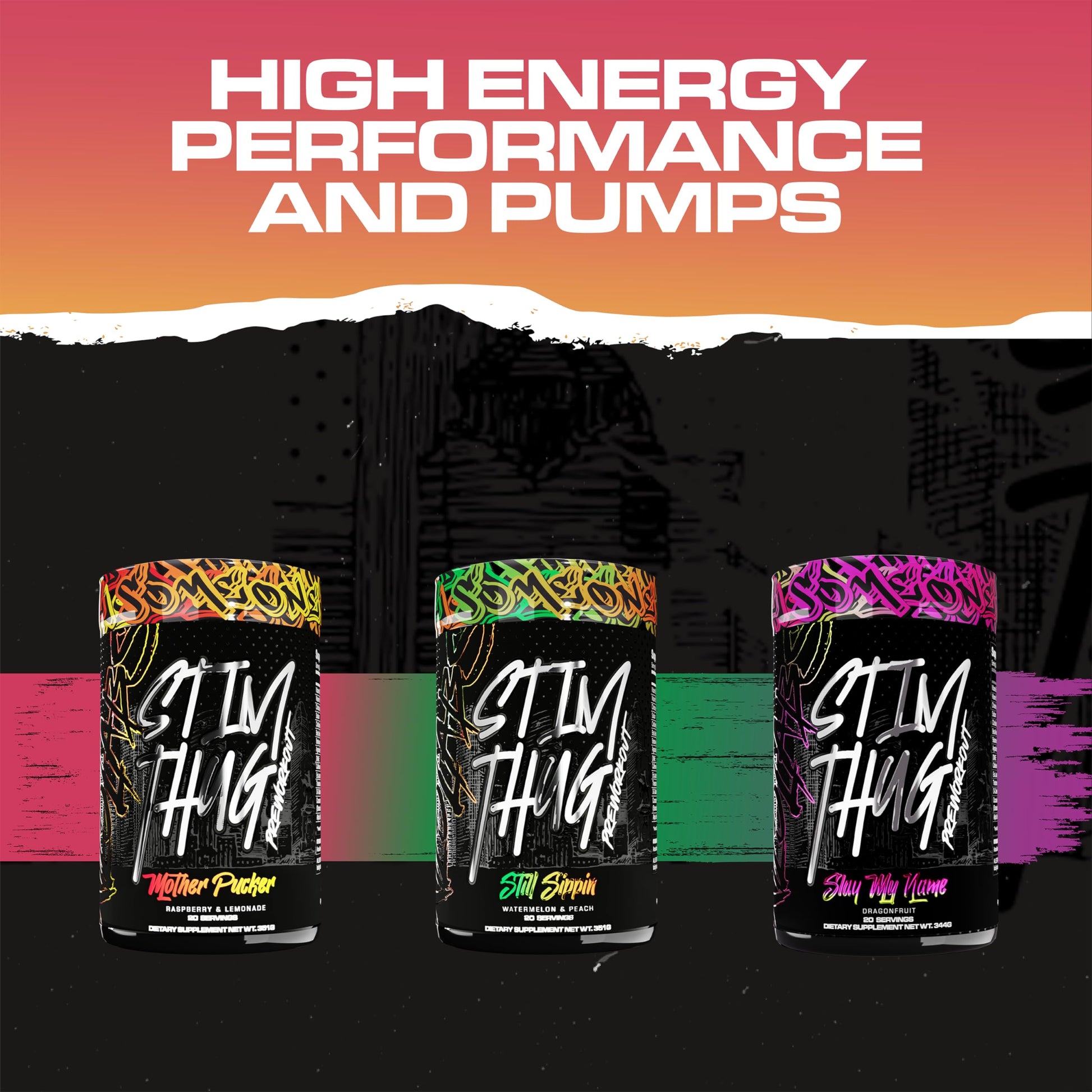KILO LABS Pre Workout Powder | Stim Thug Preworkout for Men and Women | Hydrating KILO LABSAu supplements
