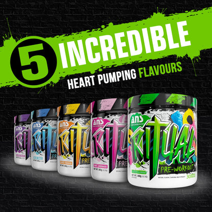 ANS Performance Ritual Pre Workout (30 Servings, 12.7 oz) - Complete Preworkout Formula ANS PerformanceUS supplements