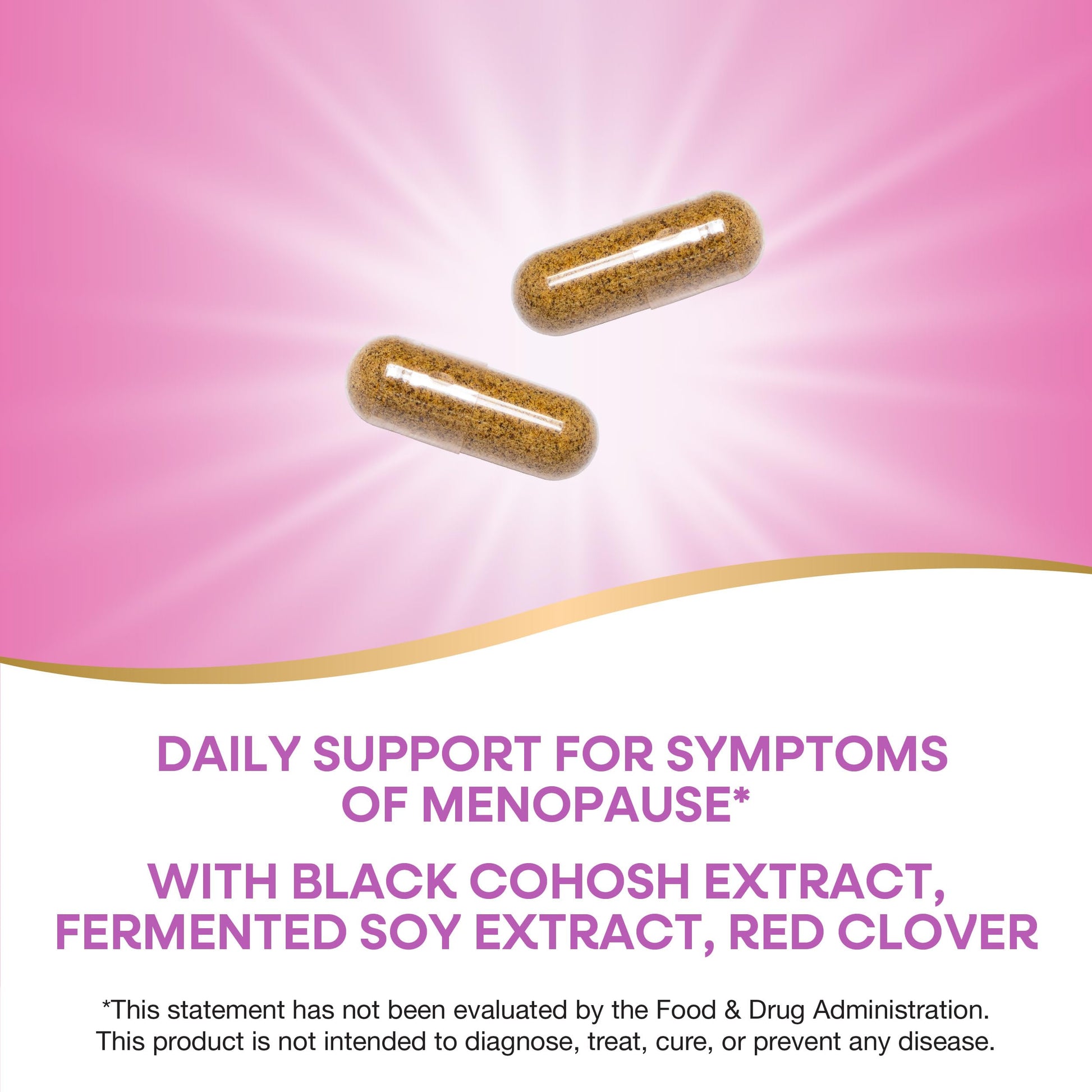 Nature's Way EstroSoy, Menopause Relief Blend*, Helps Relieve Menopausal Symptoms*, Black Cohosh, Fermented Soy Extracts, Red Clover, 60 Vegan Capsules (Packaging May Vary) Nature's WayAu supplements