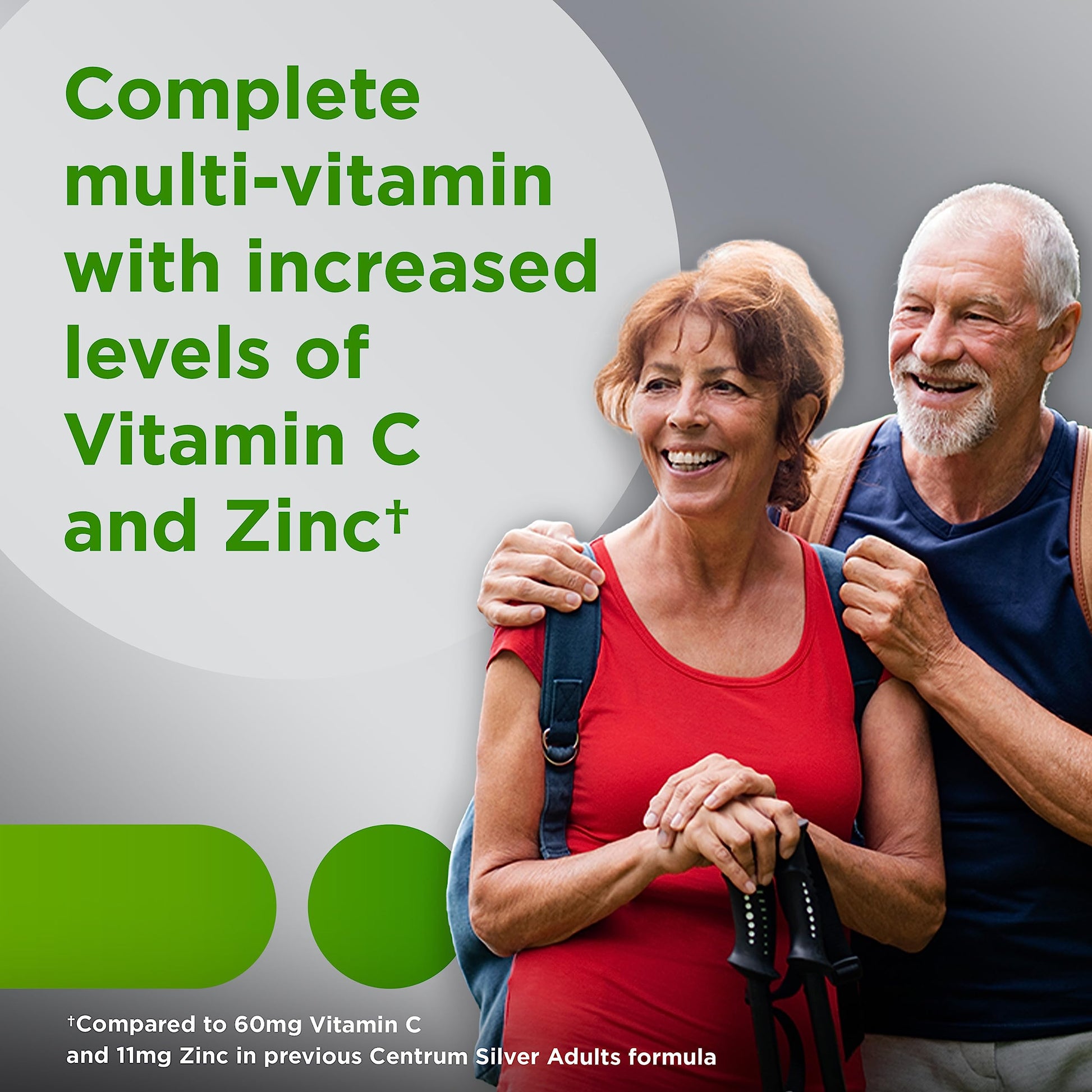 Centrum Silver Multivitamin for Adults 50 Plus, Multivitamin/Multimineral Supplement, Vitamin D3, B-Vitamins, Gluten Free CentrumAu supplements