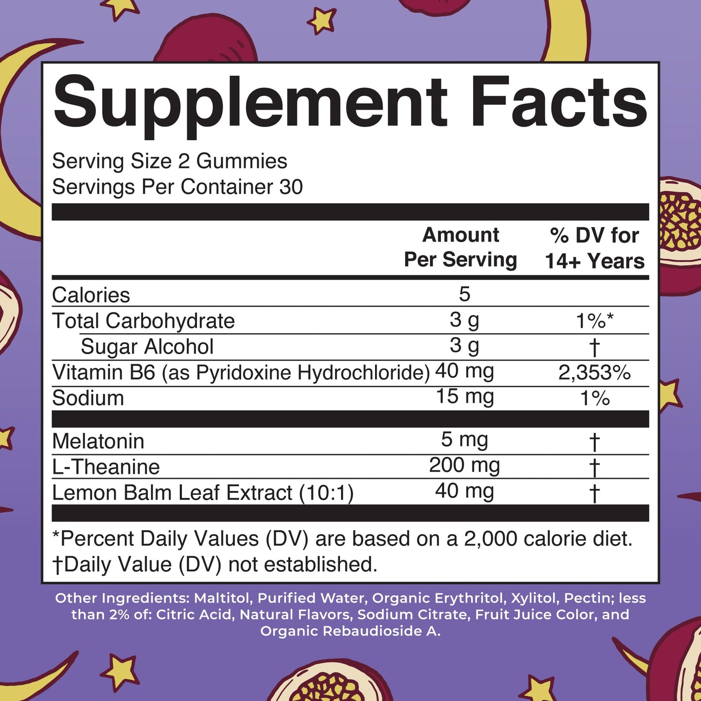 MaryRuth Organics Melatonin 5mg Sleep Gummy with L-Theanine | Lemon Balm | Vitamin B6 | Sugar-Free | Relaxation | Vegan | Non-GMO | Gluten Free | 60 Count MARYRUTH'SUS supplements