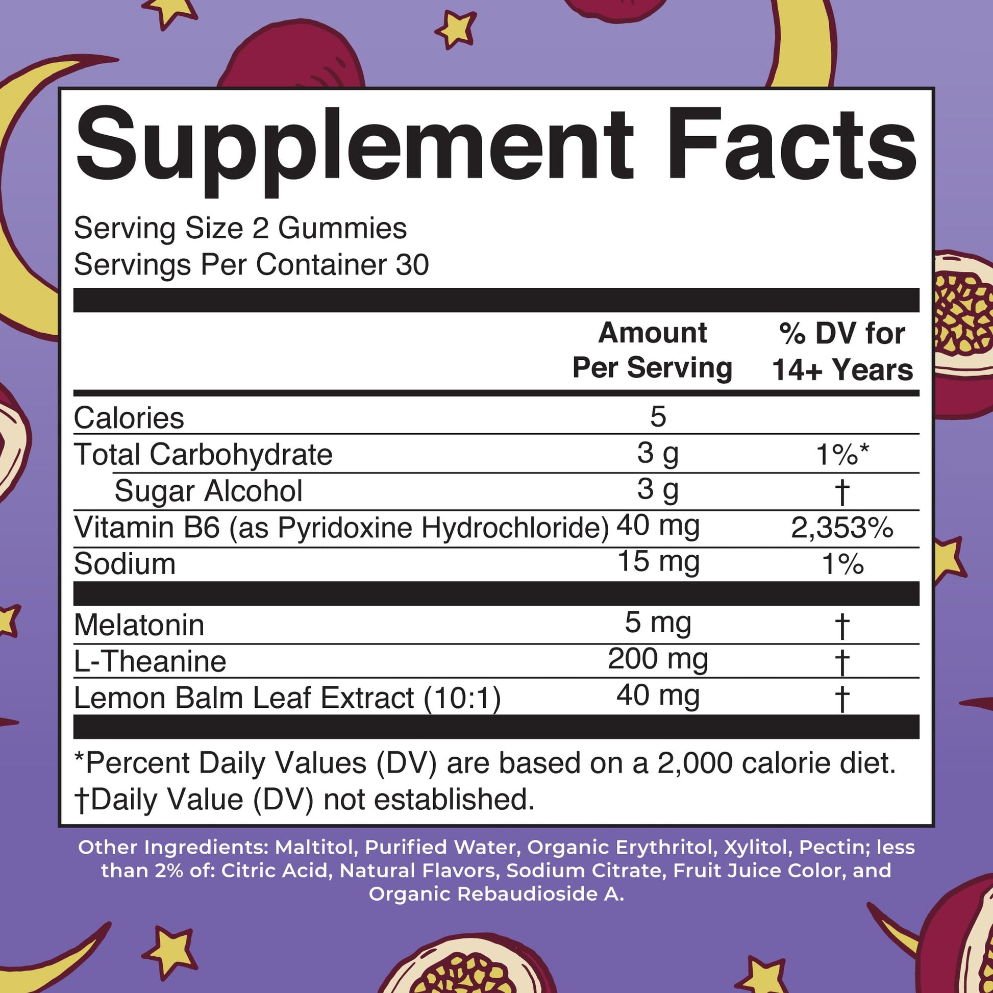 MaryRuth Organics Melatonin 5mg Sleep Gummy with L-Theanine | Lemon Balm | Vitamin B6 | Sugar-Free | Relaxation | Vegan | Non-GMO | Gluten Free | 60 Count MARYRUTH'SUS supplements