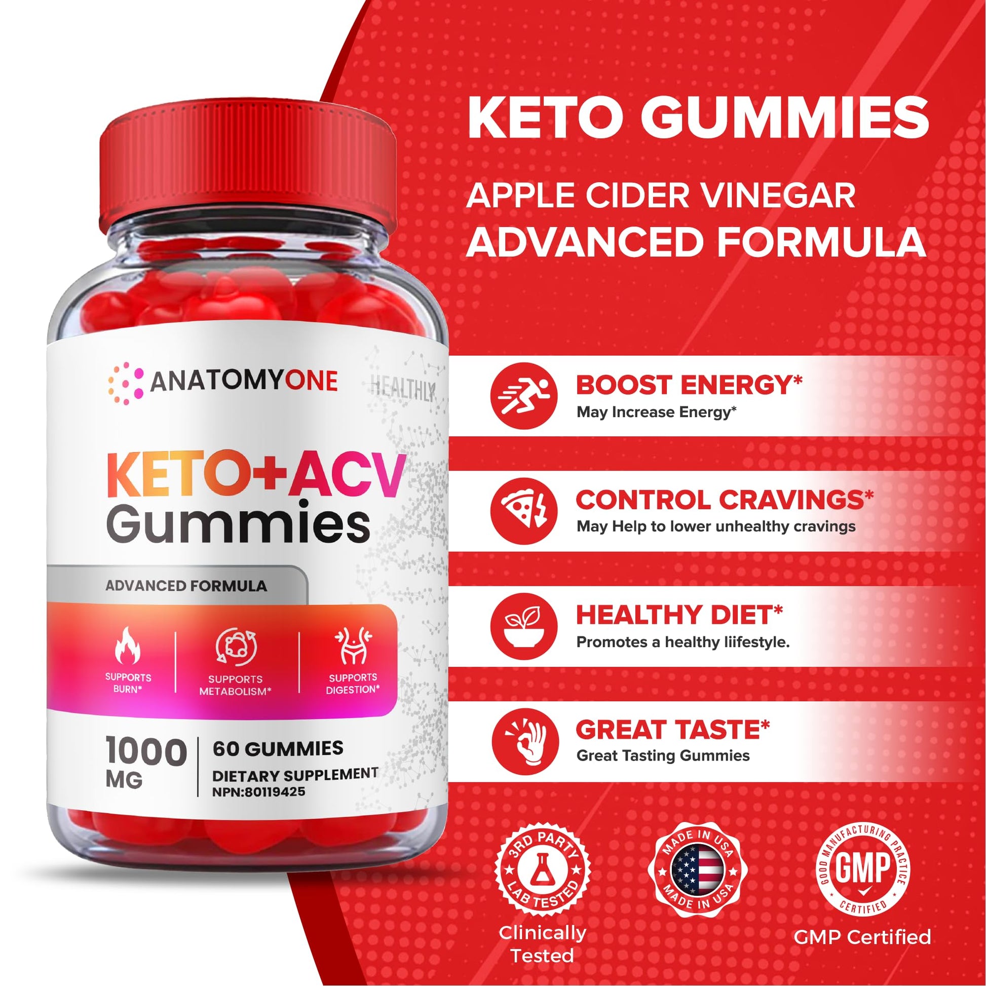 (2 Pack) Anatomy One Keto Gummies, Anatomy One Keto Acv Gummies, Anatomyone Keto HealthlyAu supplements