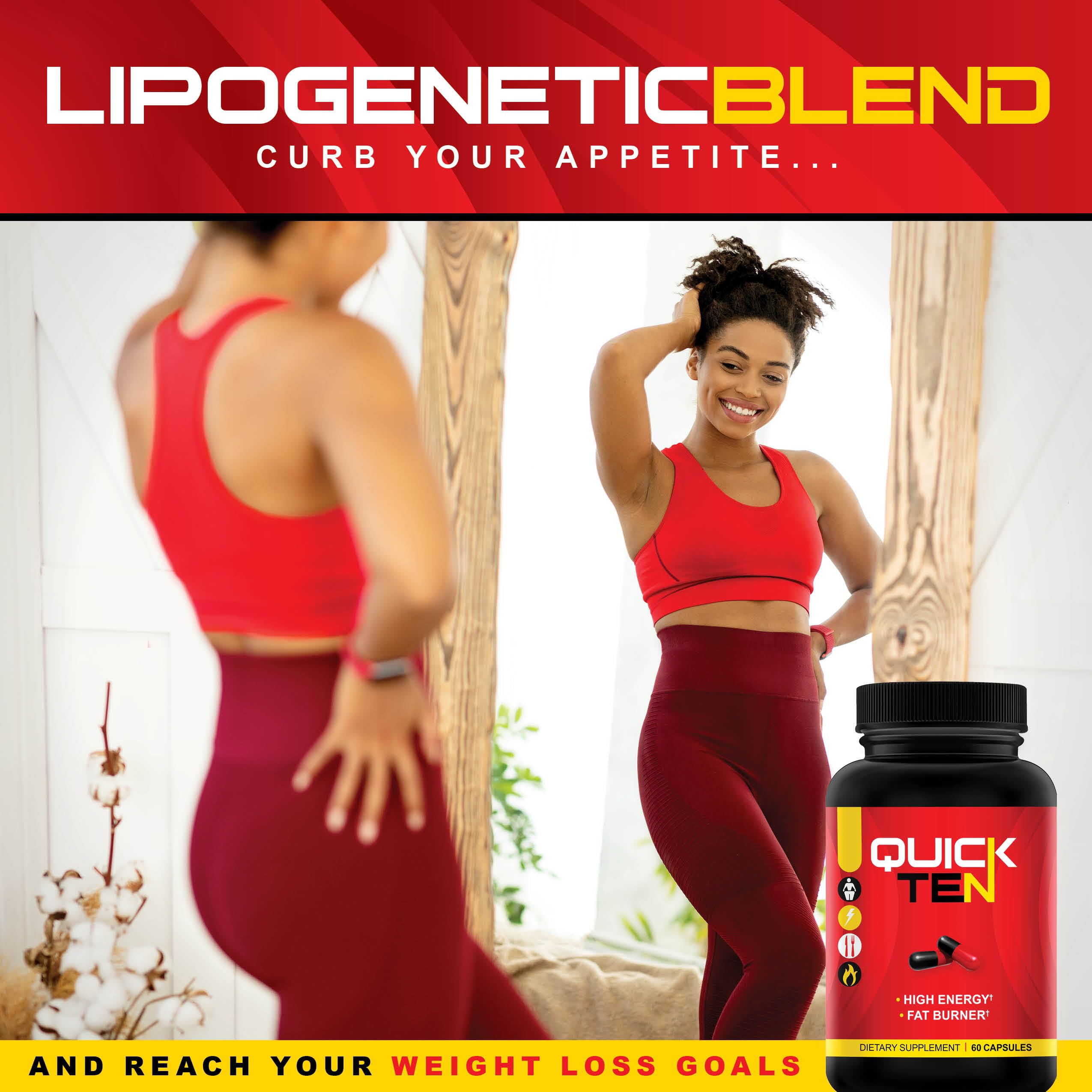 Nutriment Quick Ten - Best Weight Loss Pills - Natural Metabolism Booster NutrimentUS supplements