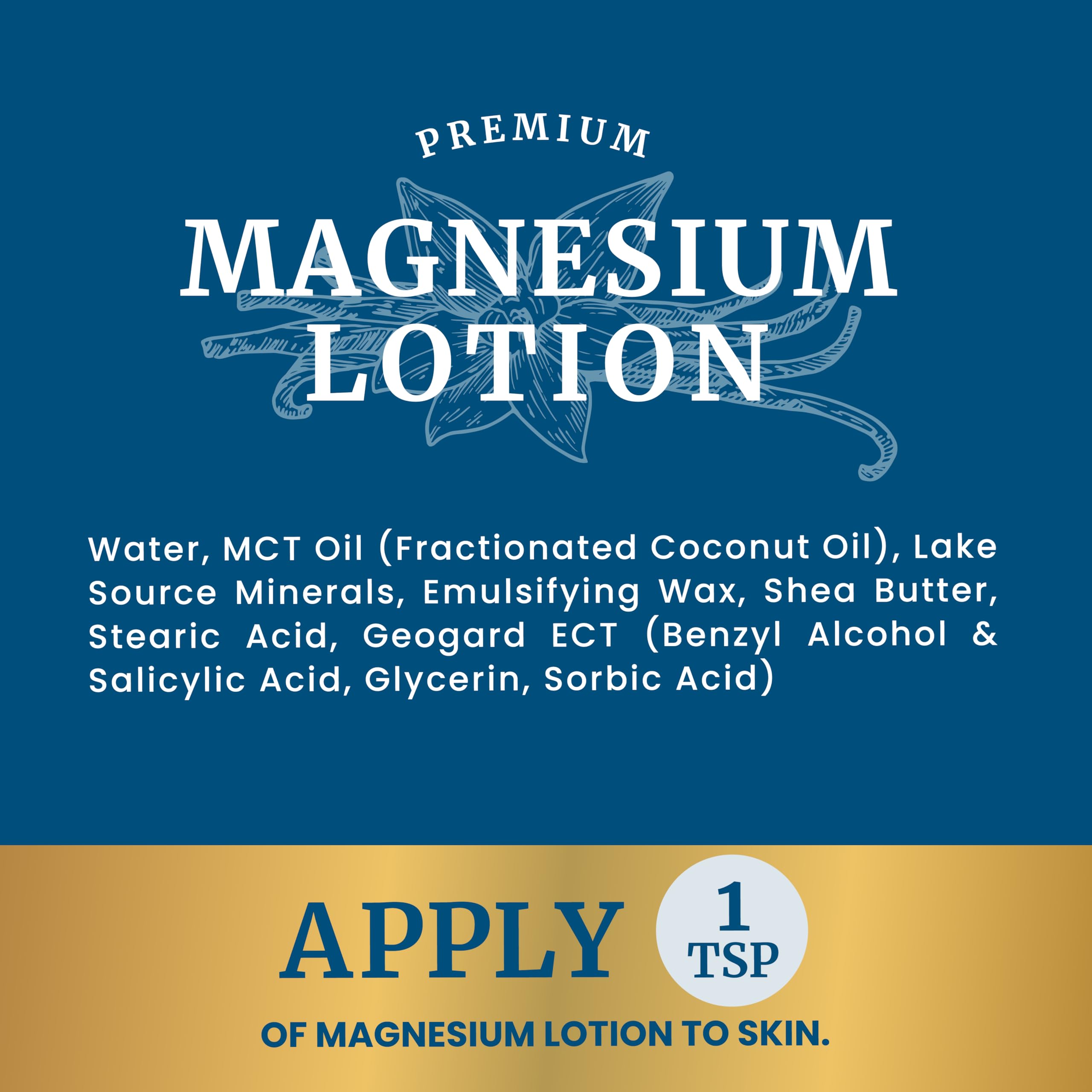 Magnesium Lotion | Relieves Muscle Cramps & Soreness | Relaxation & Calming Support Nobi NutritionUS supplements