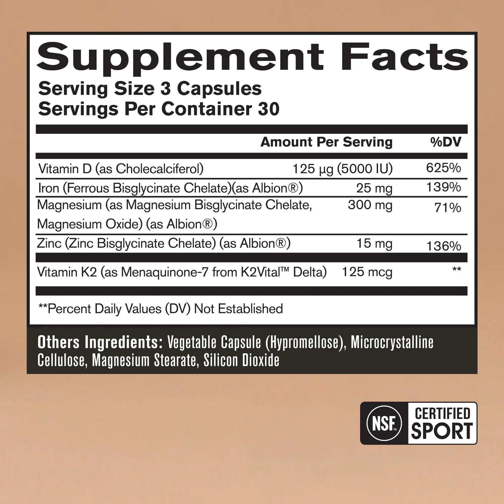 BARE PERFORMANCE NUTRITION Endurance Essentials | Endurance Athlete Daily Multivitamin | NSF Certified for Sport | Supports Energy, Muscle Function BARE PERFORMANCE NUTRITIONAu supplements