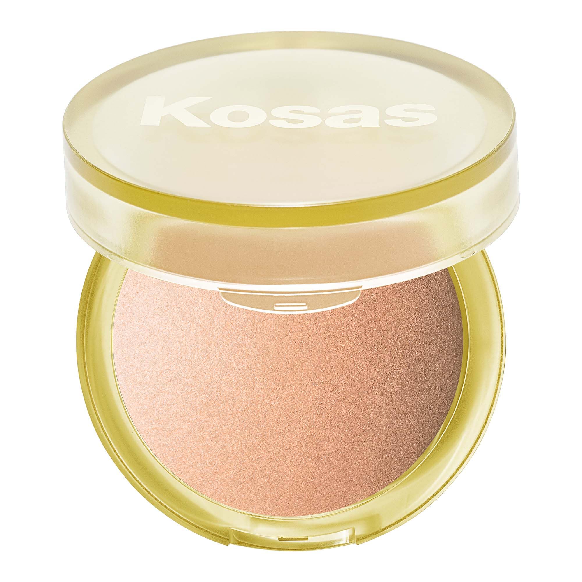 Kosas Sun Show Glowy Warmth Baked Bronzer - Contouring Powder for Cheekbones, Nose & Jawline - Enriched with Concentrated Fatty Acids - Talc-Free, Vegan & Hypoallergenic - Waves KosasAu supplements