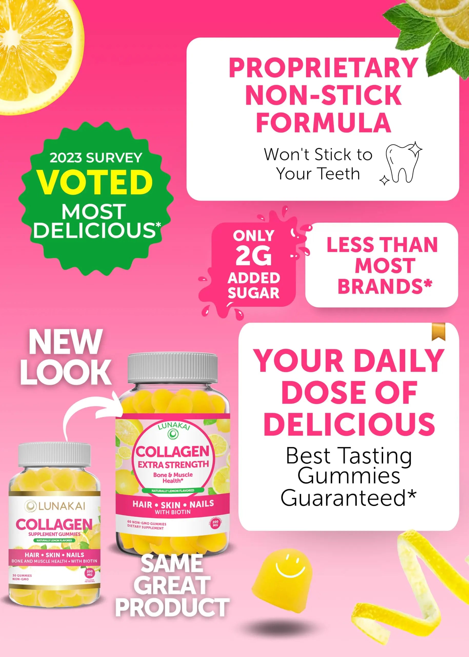 Lunakai Collagen and Women's Multivitamin Gummies Bundle - Non-GMO Anti Aging Supplements with Biotin, Zinc, Vitamin C and E LunakaiAu supplements
