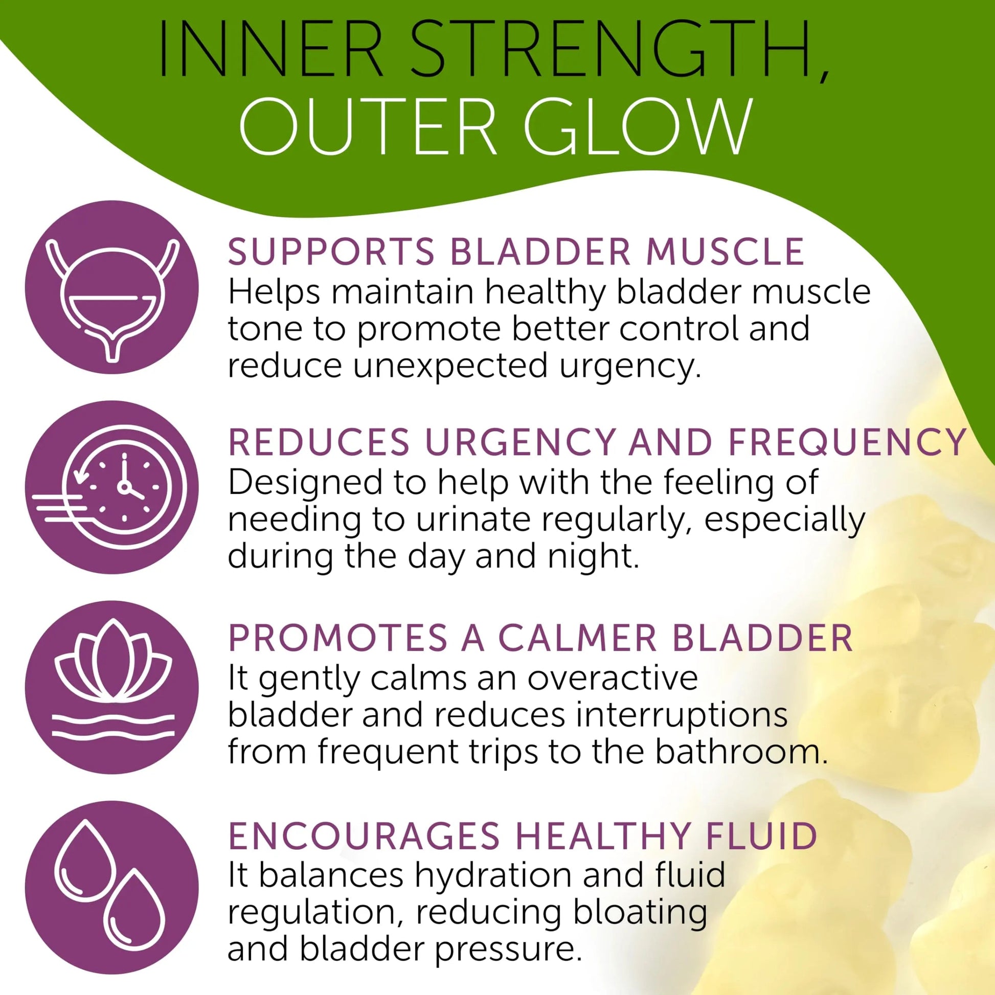Bladder Control Supplements – Urinary Tract Health for Women | Overactive Bladder Support, UTI Relief & Infection Treatment | Daily Feminine Wellness Gummies – 60 Pineapple Flavor Terramed Just Think ComfortAu supplements