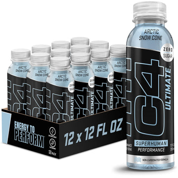 C4 Ultimate Non-Carbonated Zero Sugar Energy Drink, Pre Workout Drink + Beta Alanine CellucorAu supplements