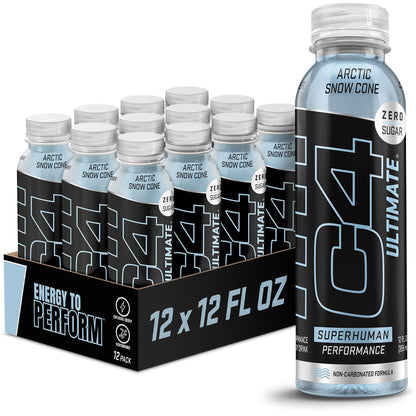C4 Ultimate Non-Carbonated Zero Sugar Energy Drink, Pre Workout Drink + Beta Alanine CellucorUS supplements
